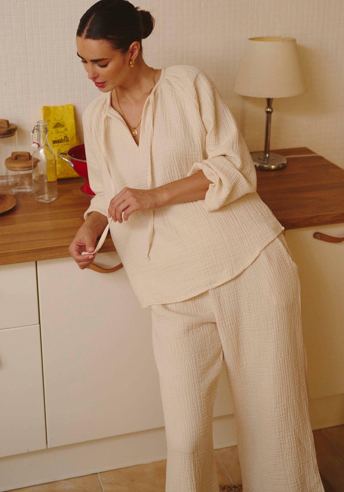 MUSLIN GAUZE NURSING SET