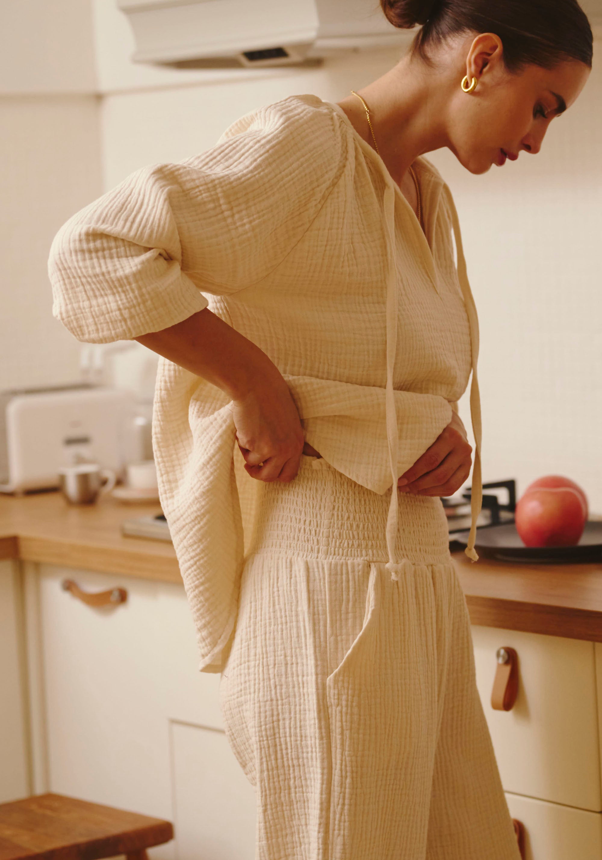 MUSLIN GAUZE NURSING SET