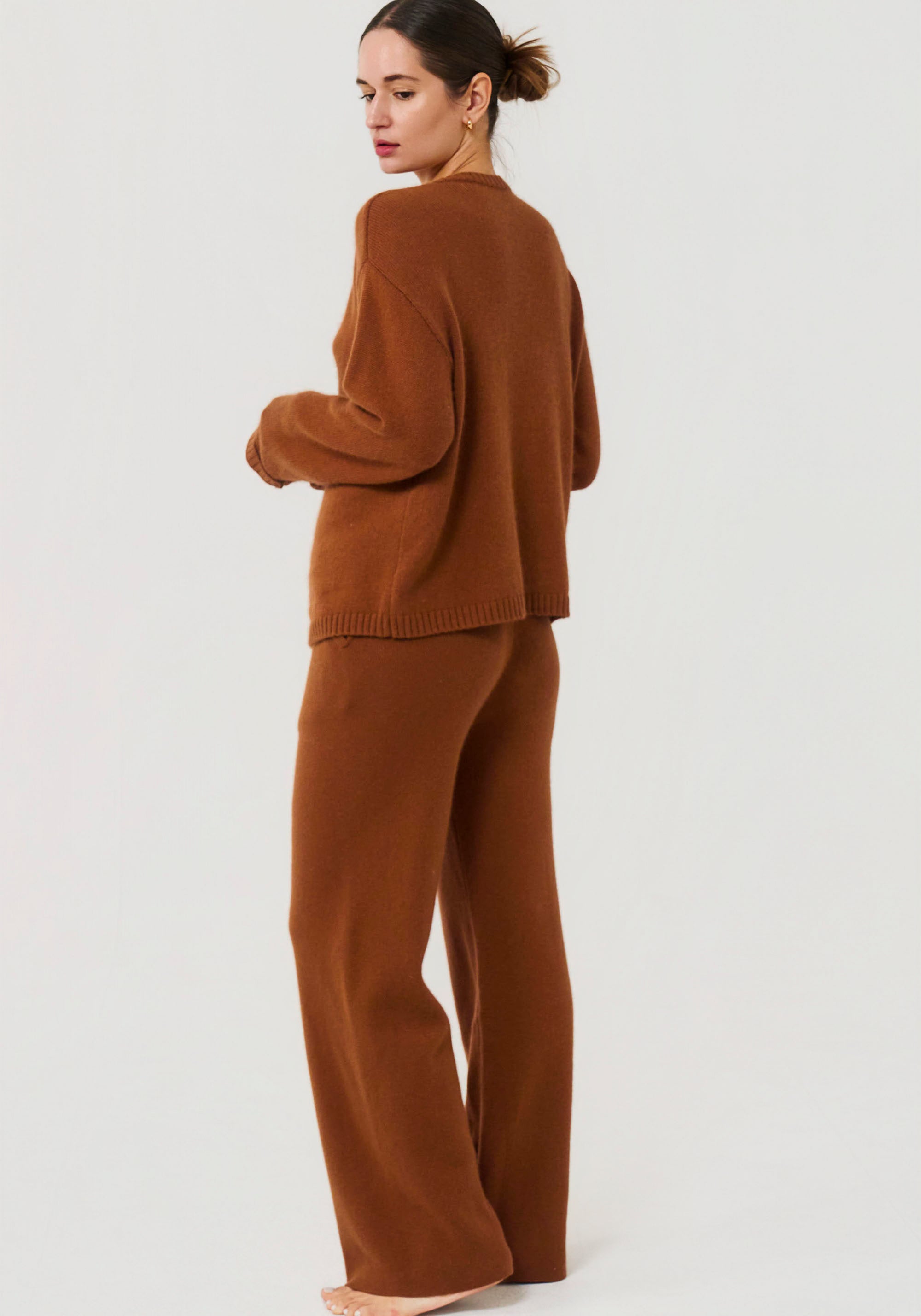 ANGORA TIE KNIT SET UP