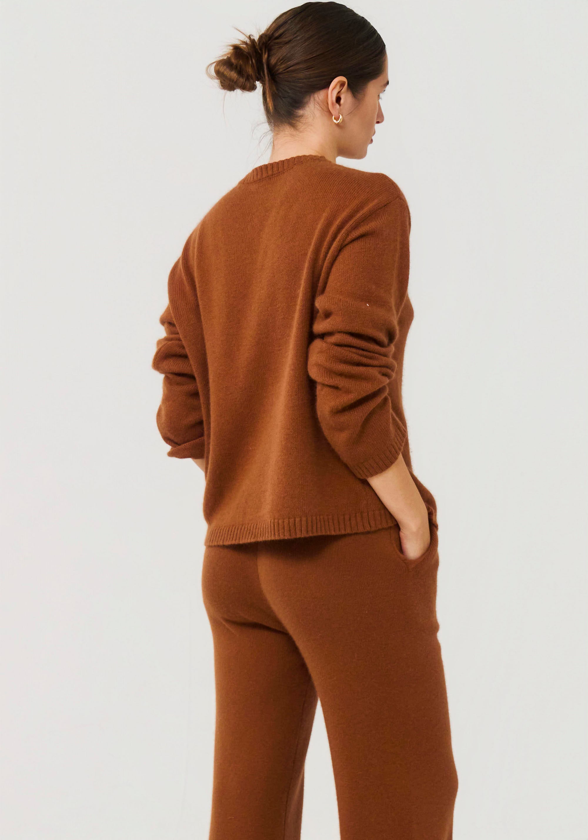 ANGORA TIE KNIT SET UP