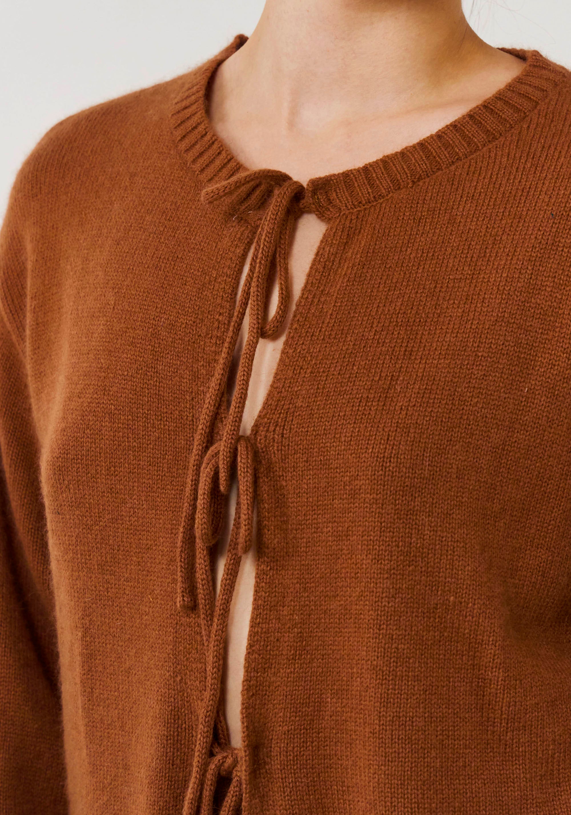 ANGORA TIE KNIT SET UP