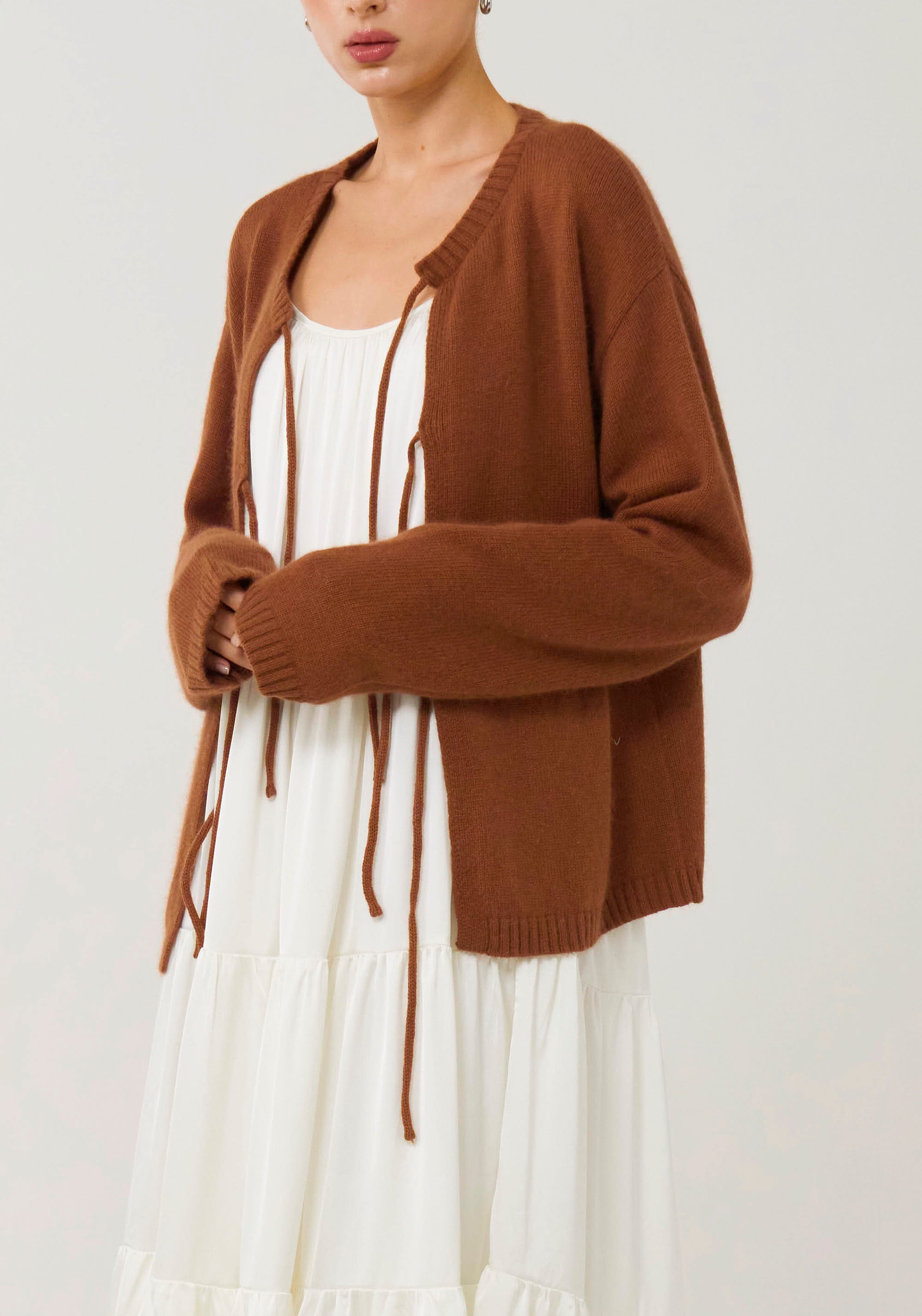 ANGORA TIE KNIT SET UP