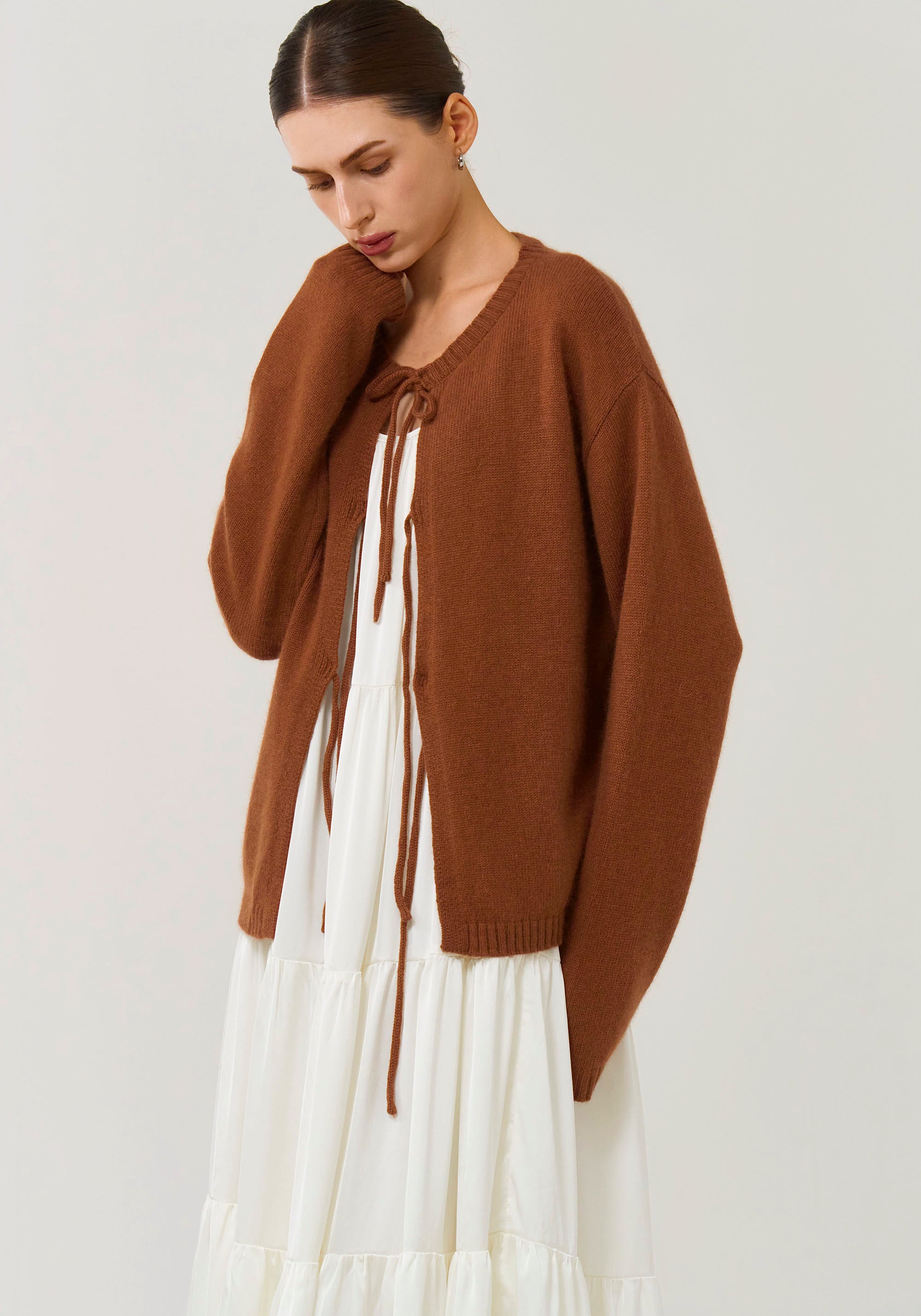 ANGORA TIE KNIT SET UP