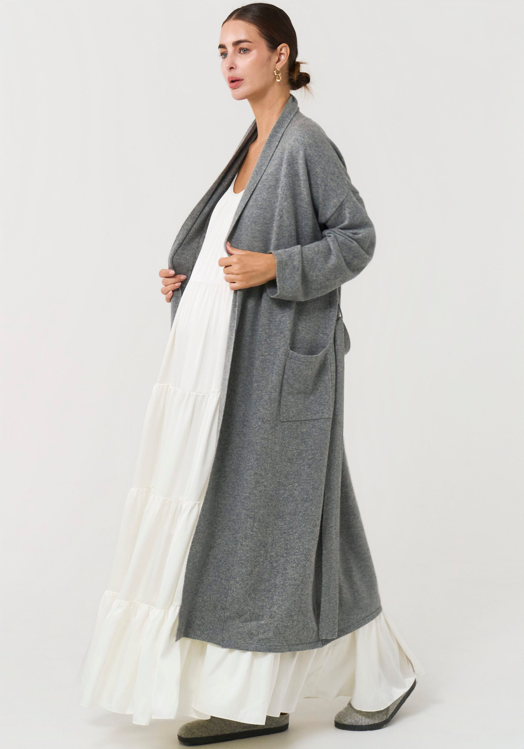 100% CASHMERE ROBE