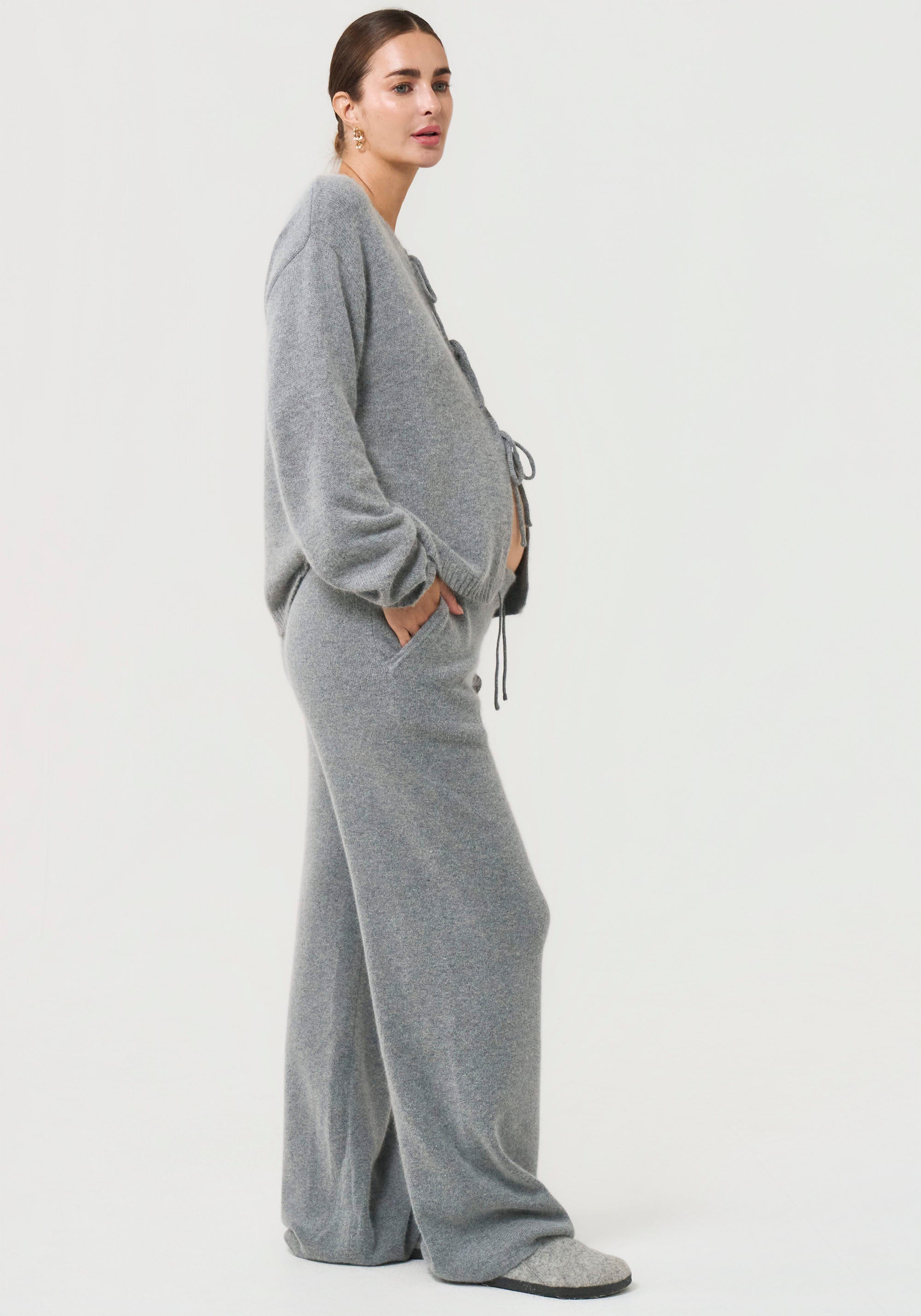 ANGORA TIE KNIT SET UP