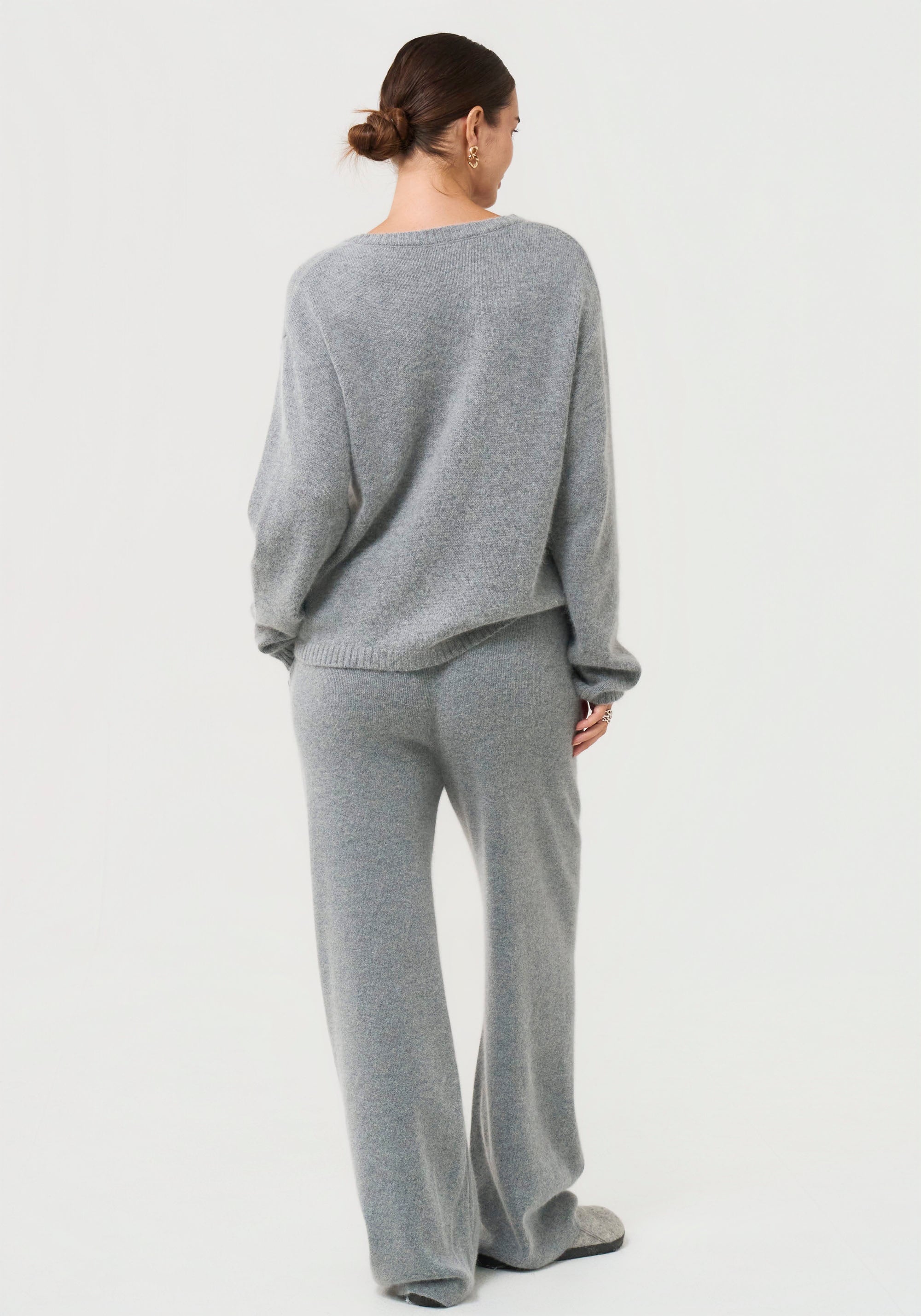 ANGORA TIE KNIT SET UP