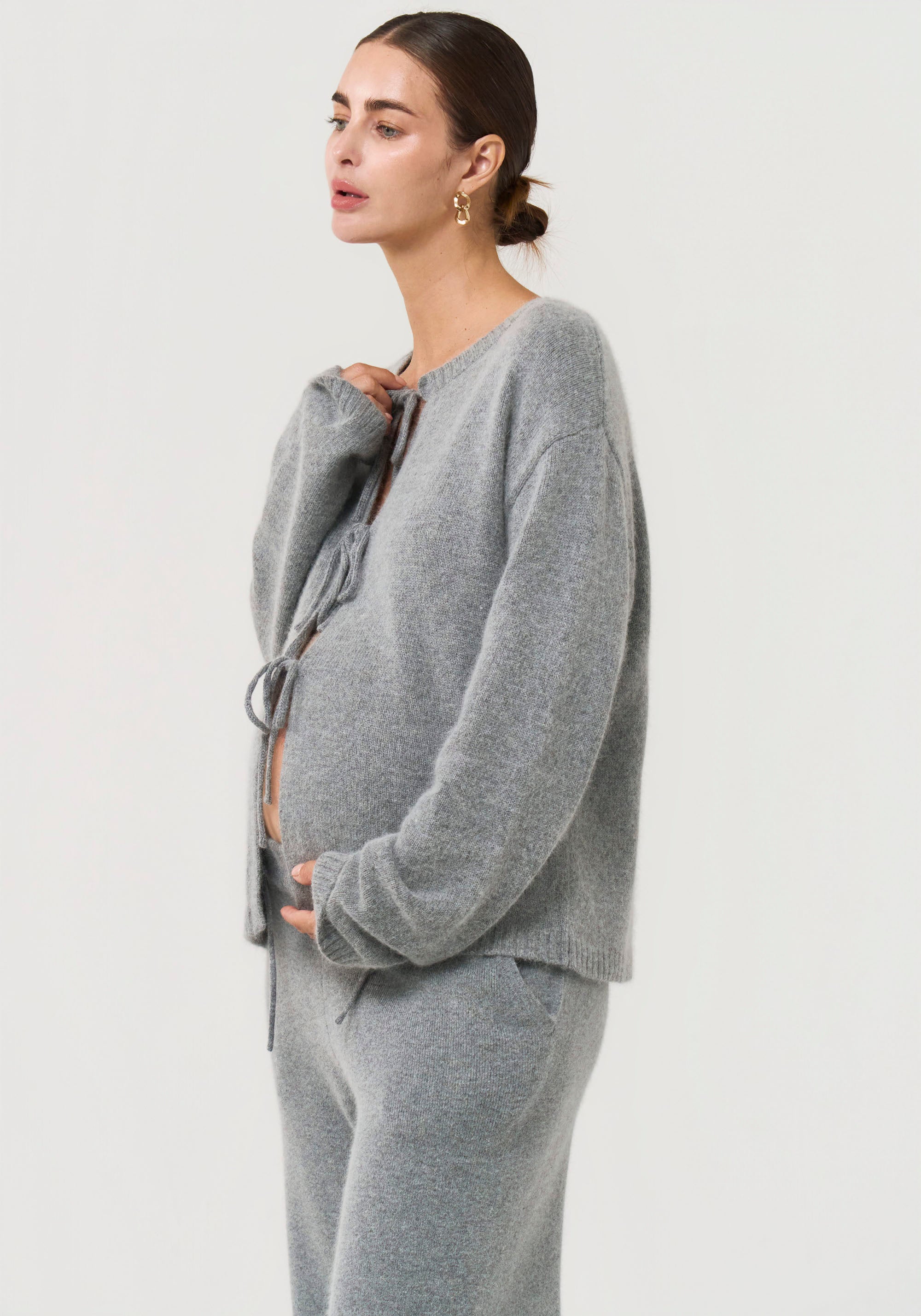 ANGORA TIE KNIT SET UP