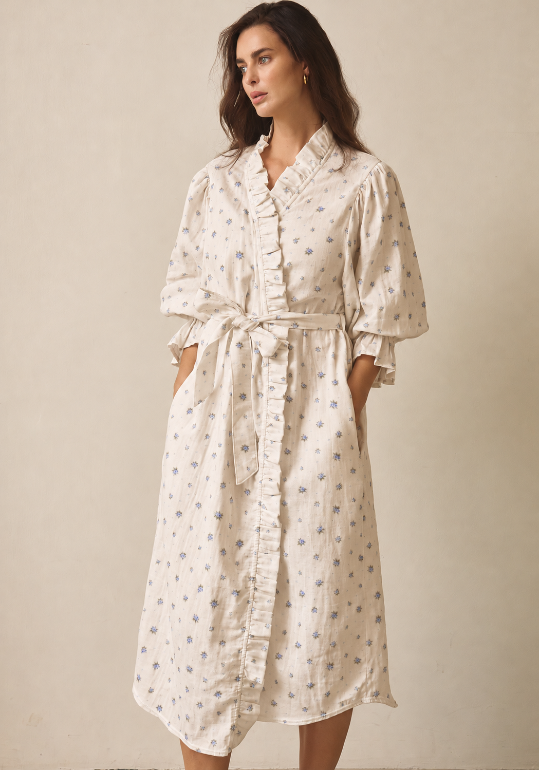 MUSLIN GAUZE ROBE