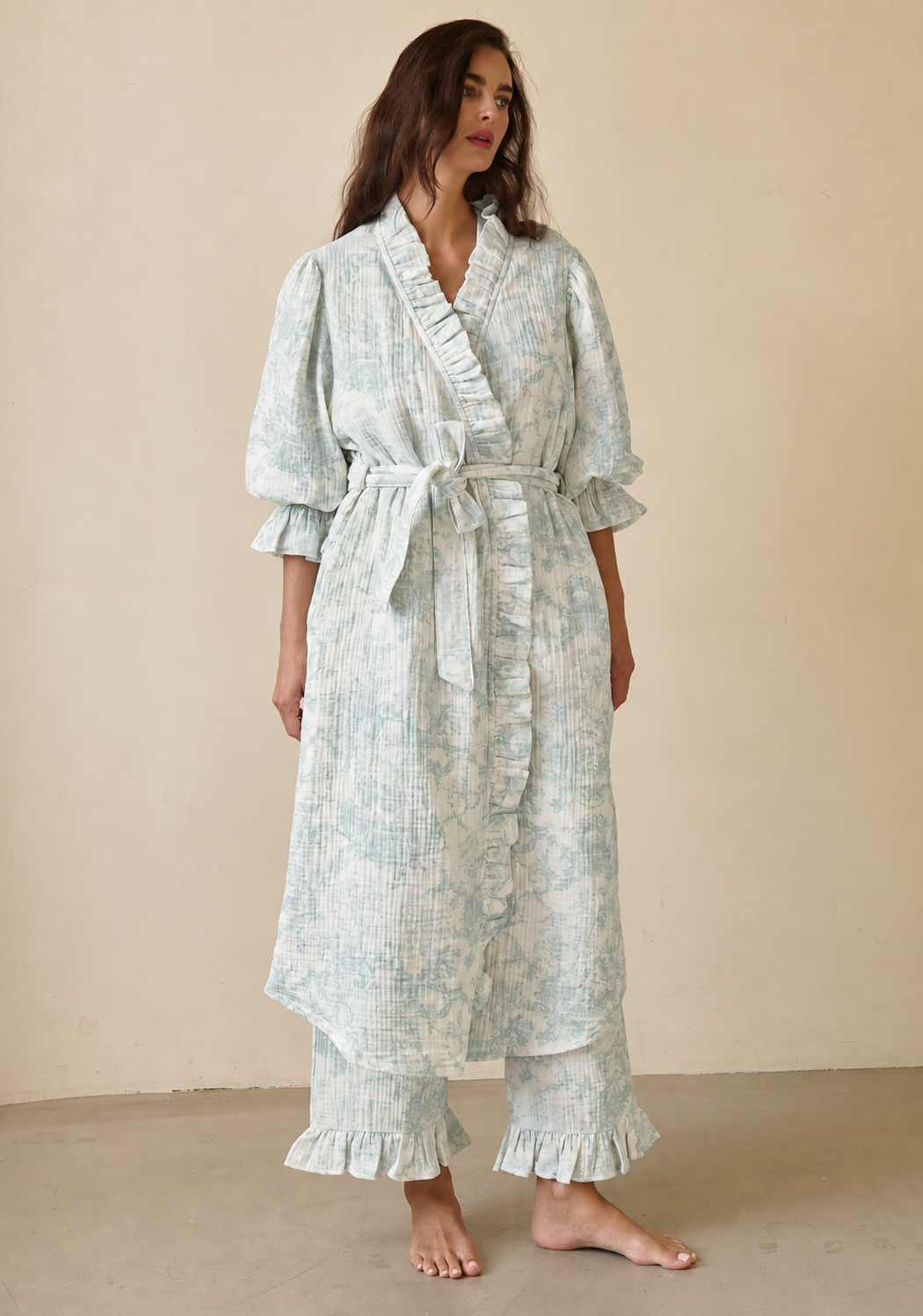MUSLIN GAUZE ROBE