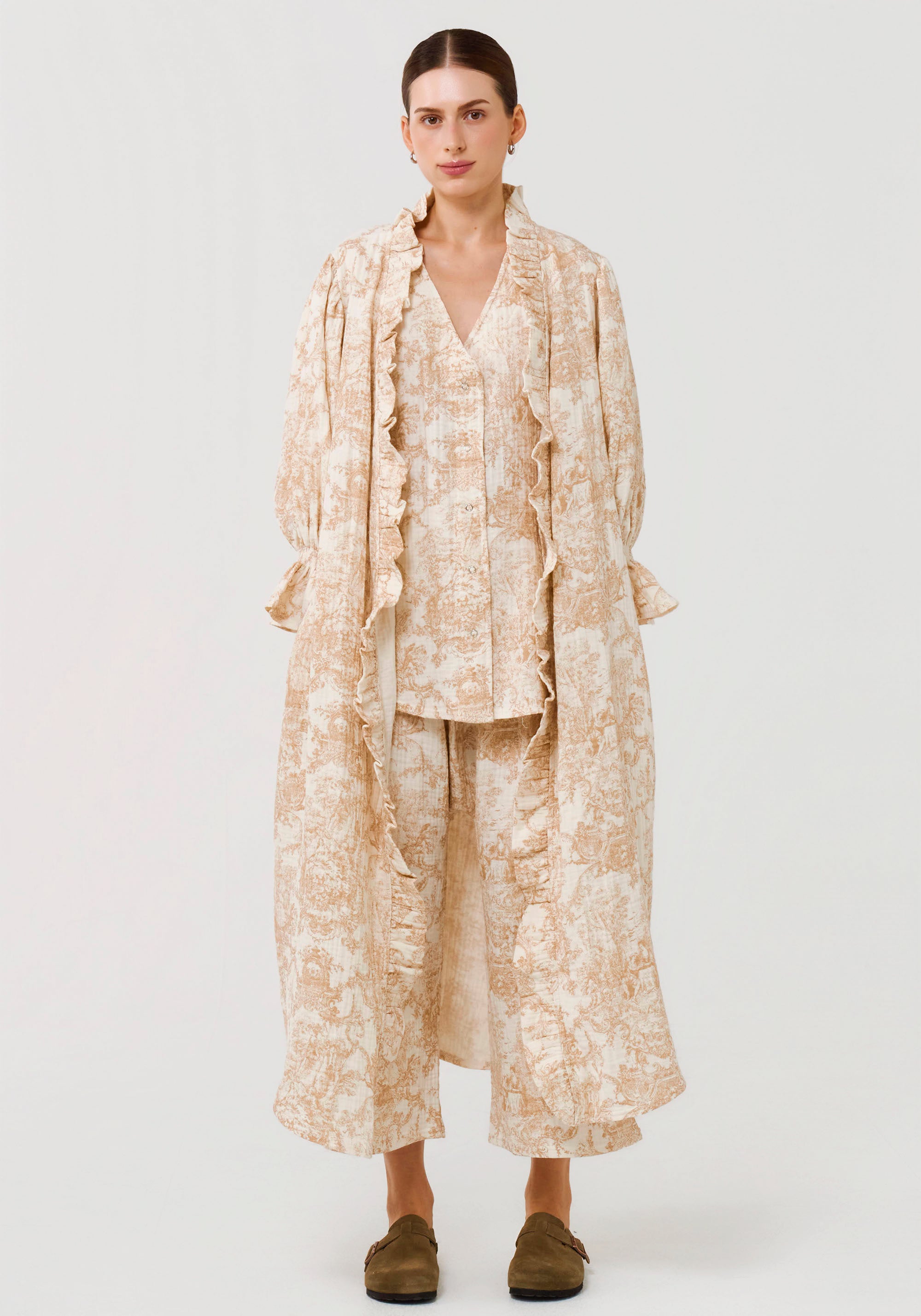 MUSLIN GAUZE ROBE