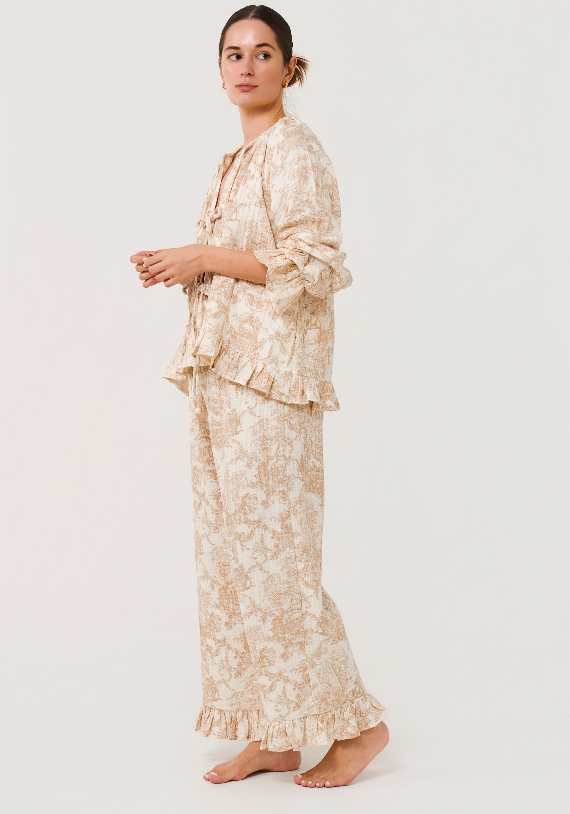 COZY TIE MUSLIN SET