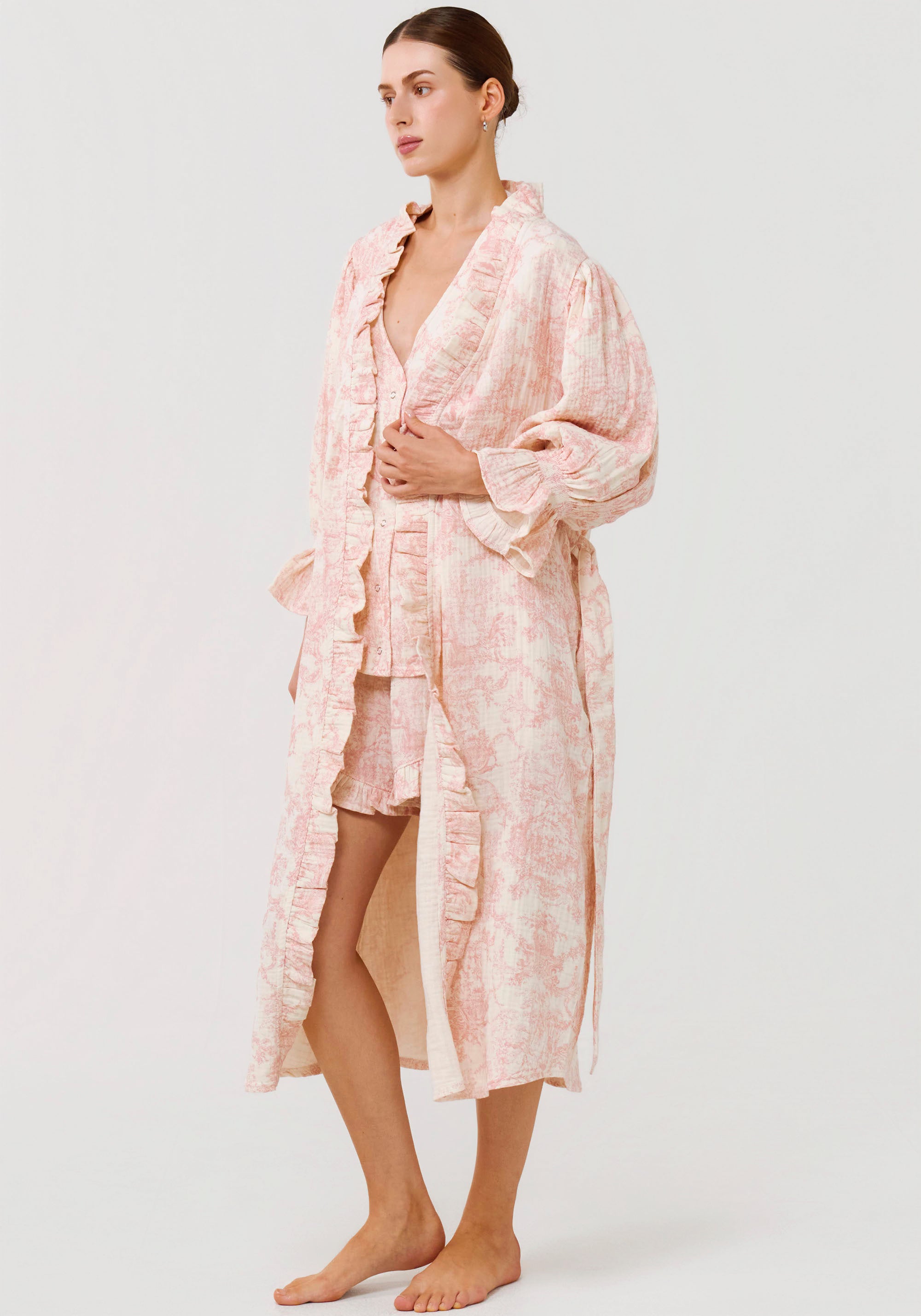 MUSLIN GAUZE ROBE
