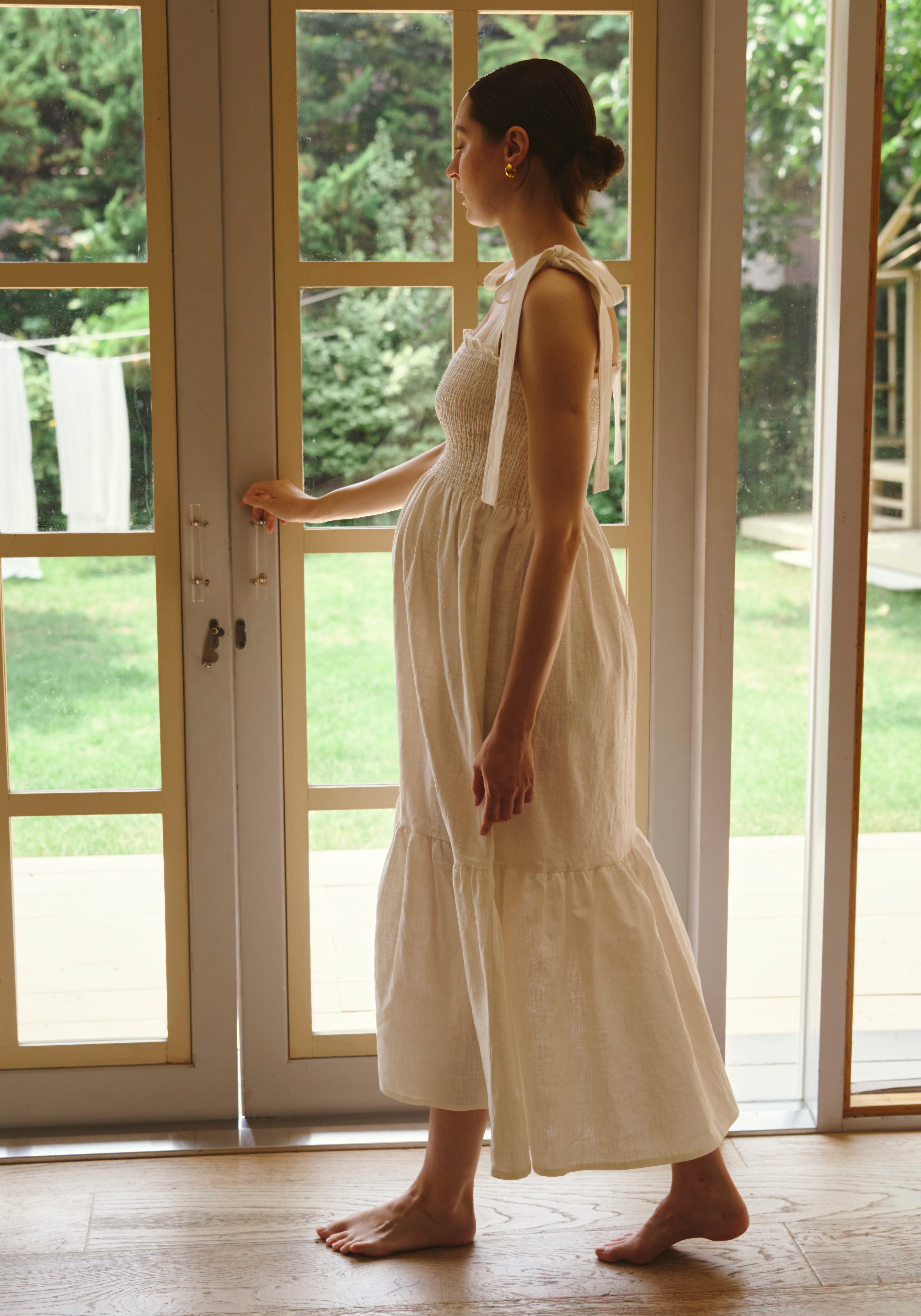 LINEN MOMOKA DRESS