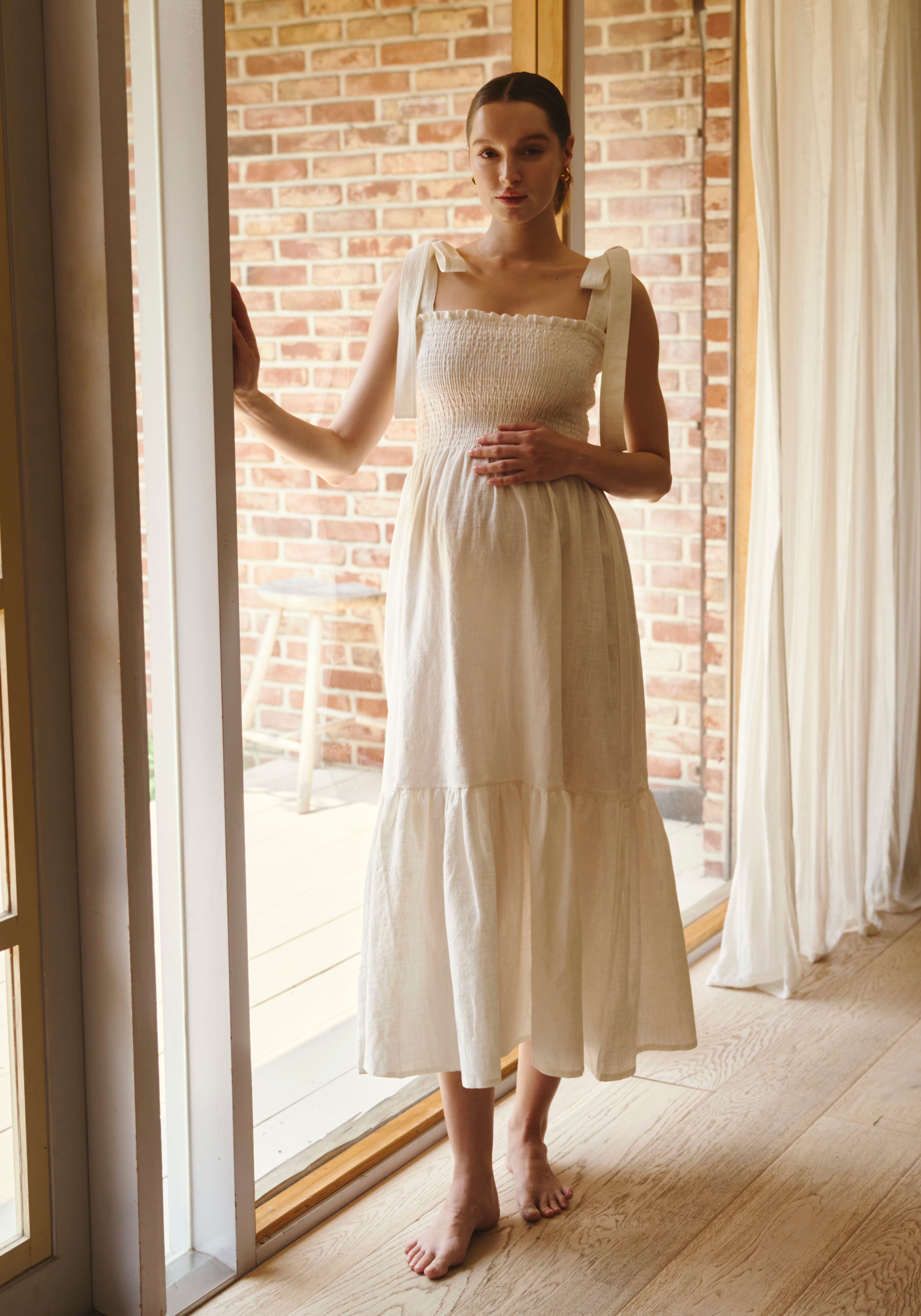 LINEN MOMOKA DRESS