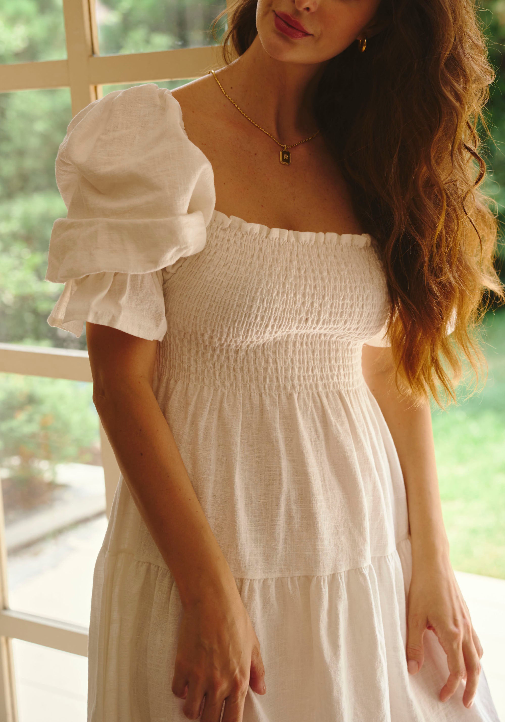LINEN KIKO DRESS