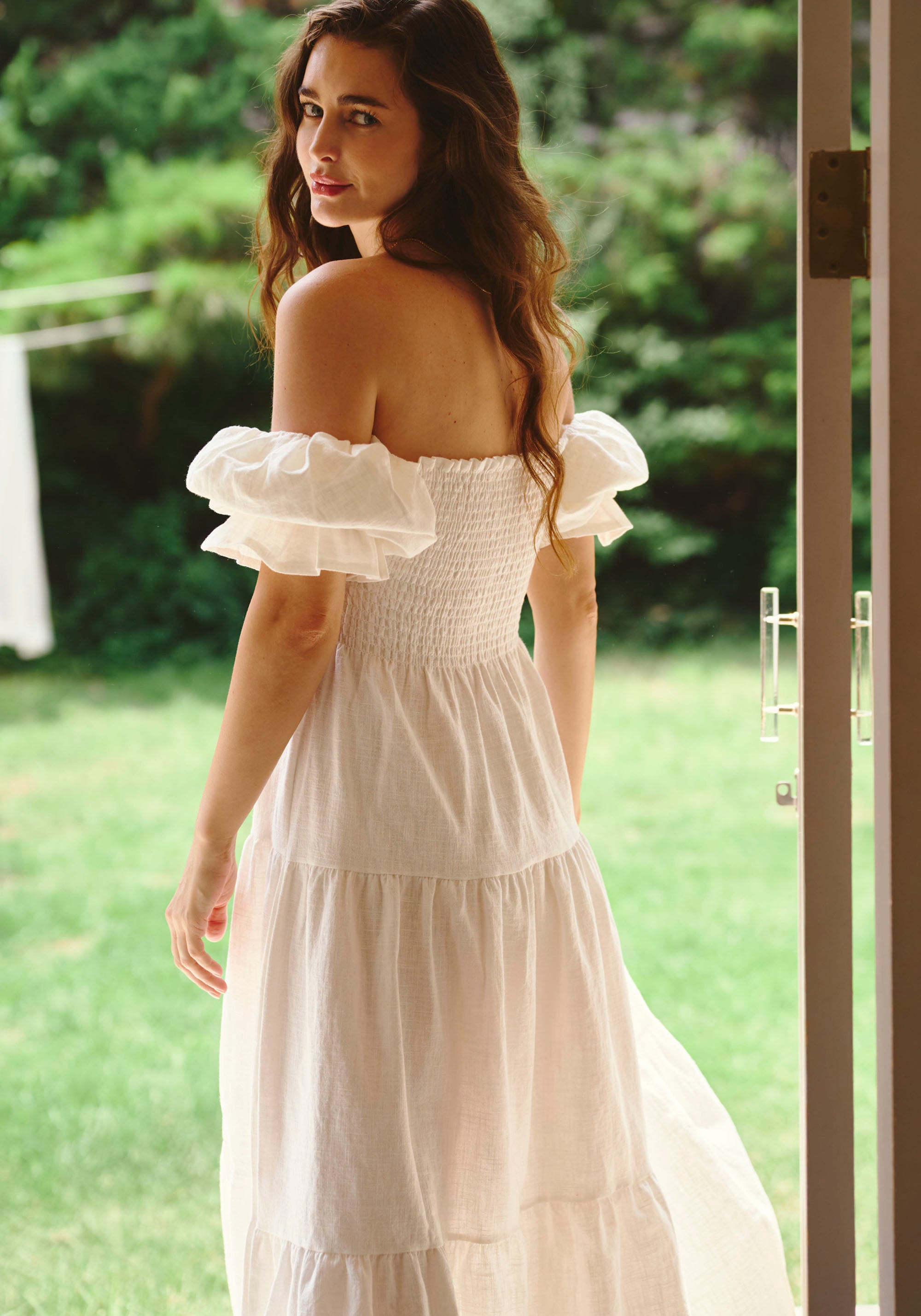 LINEN KIKO DRESS