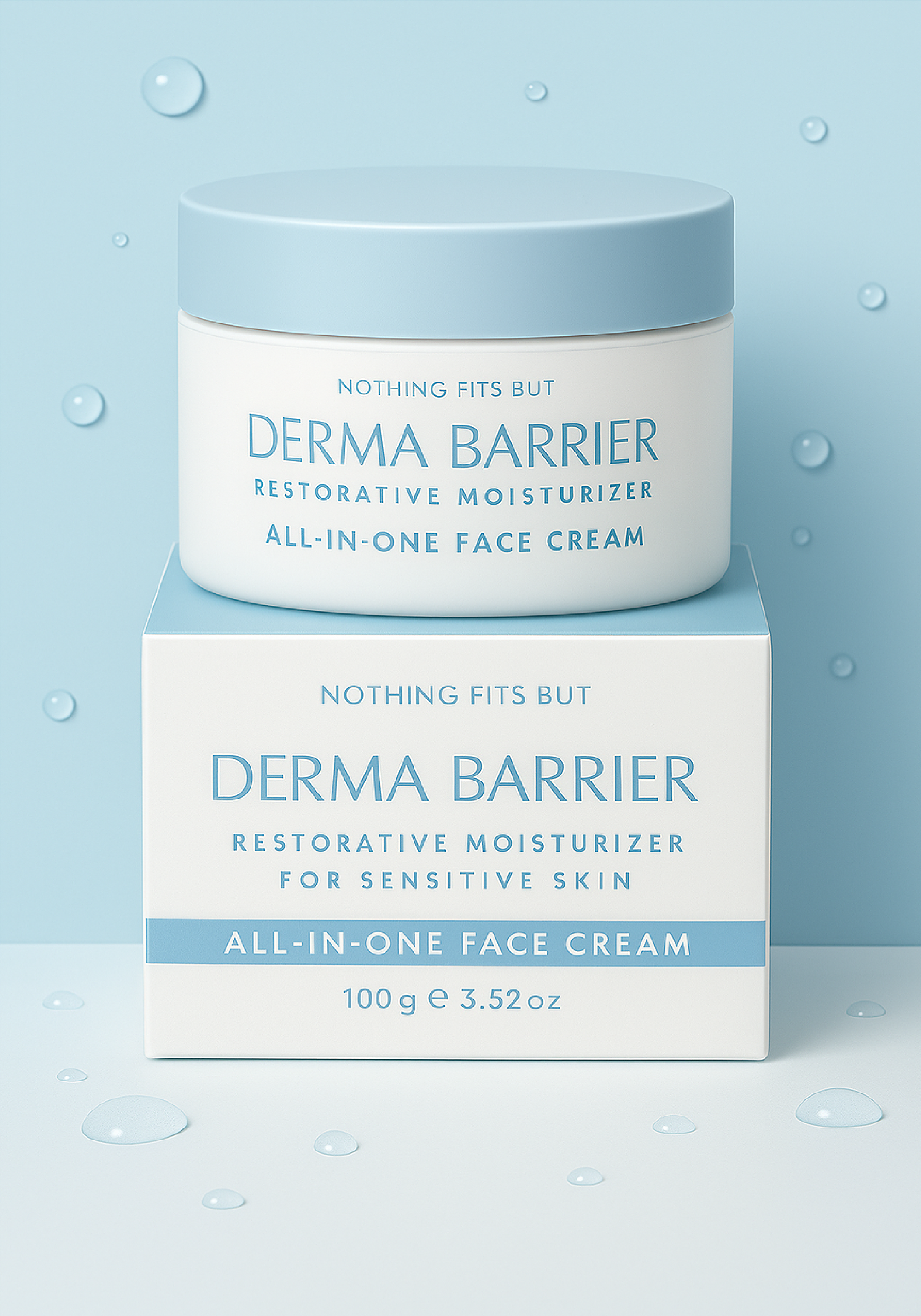CERAMIDE DERMA BARRIER SOOTHING & HYDRATING ALL-IN-ONE GEL CREAM