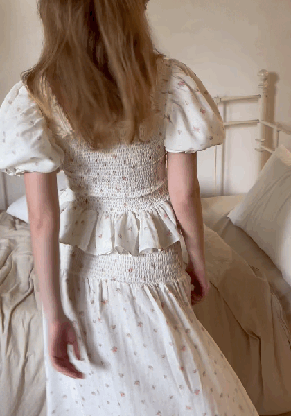 FLEUR BLOUSE & SKIRT SET