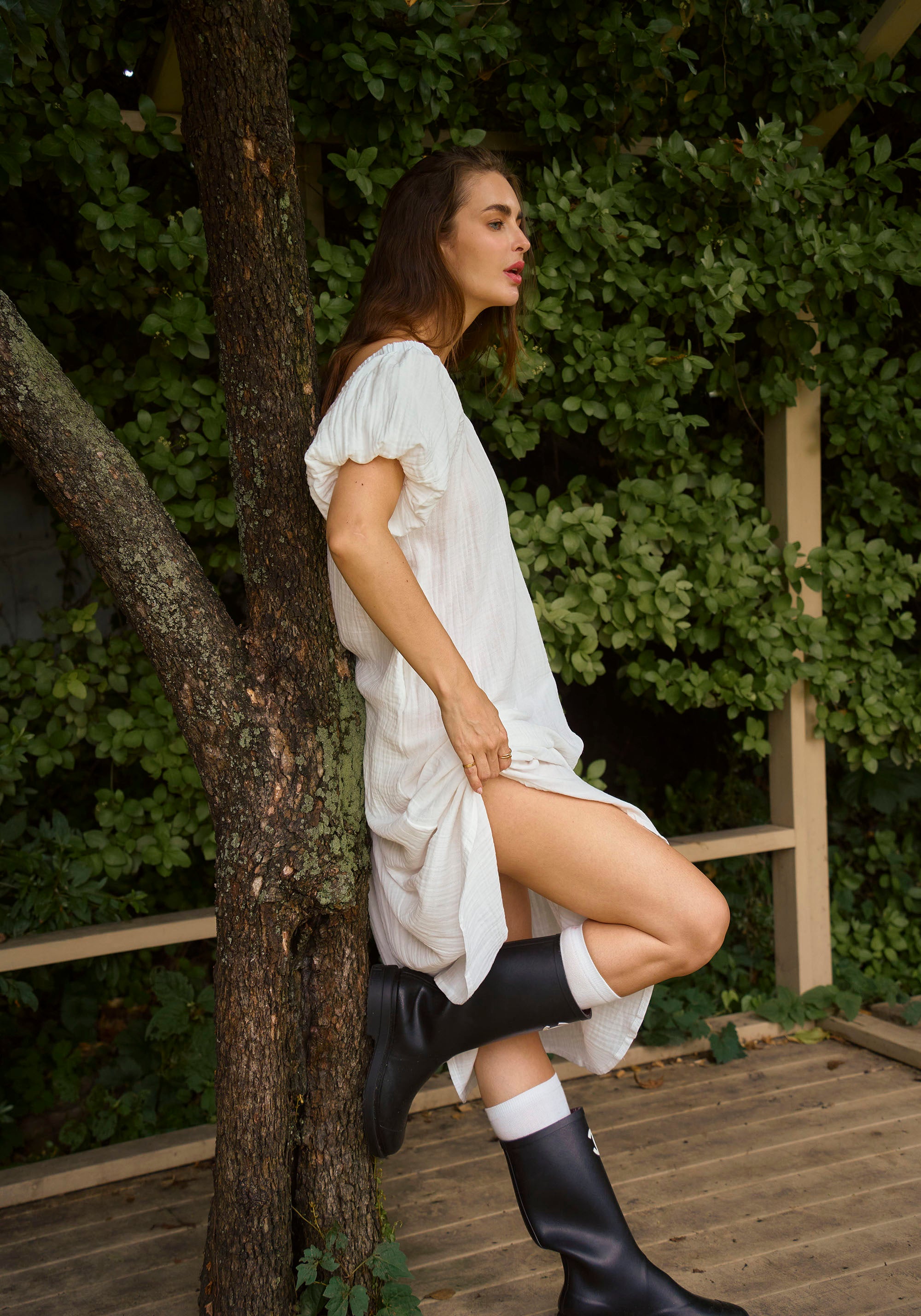 ROSETTE DRESS
