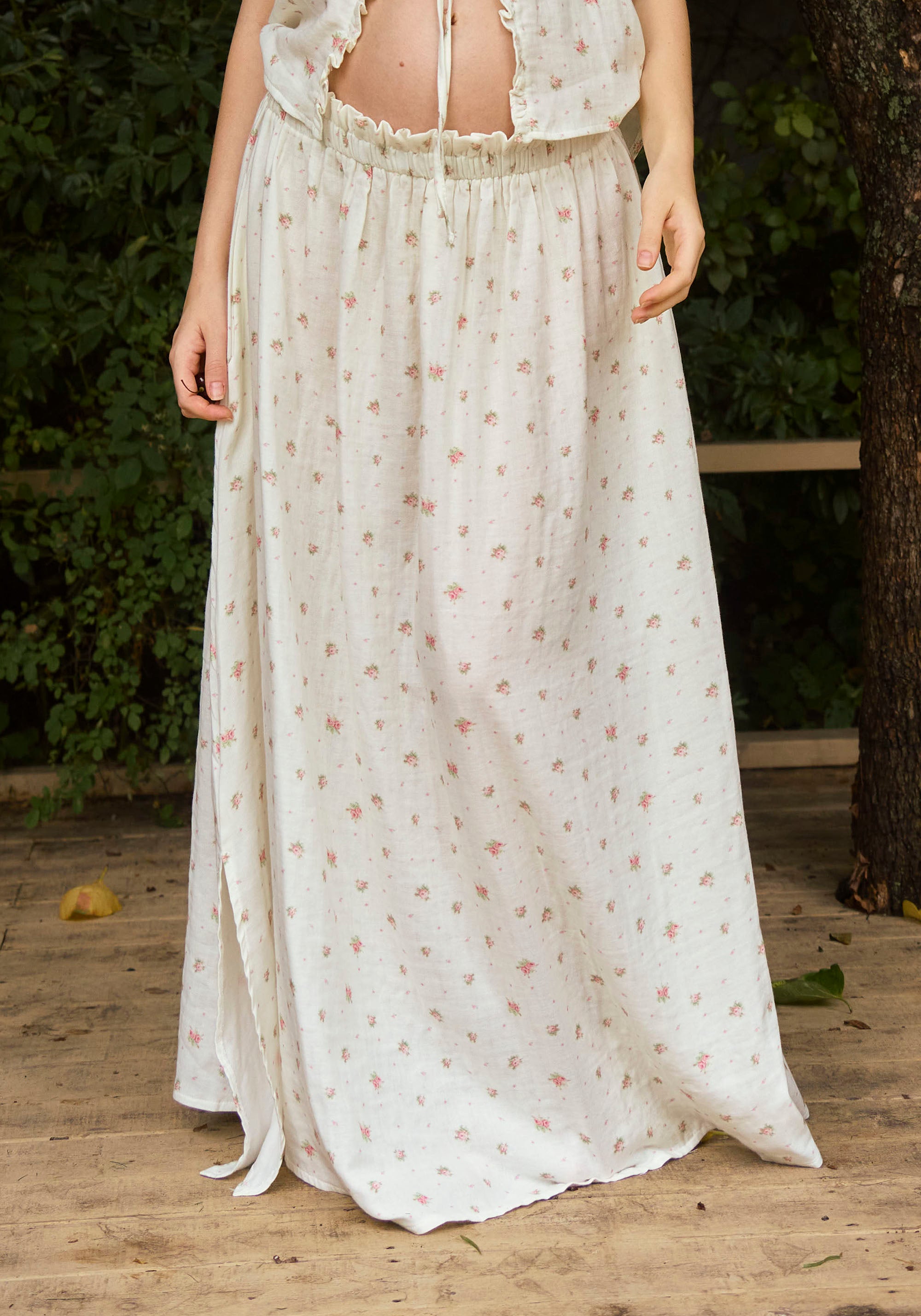MISTRAL MUSLIN TOP & SKIRT SET