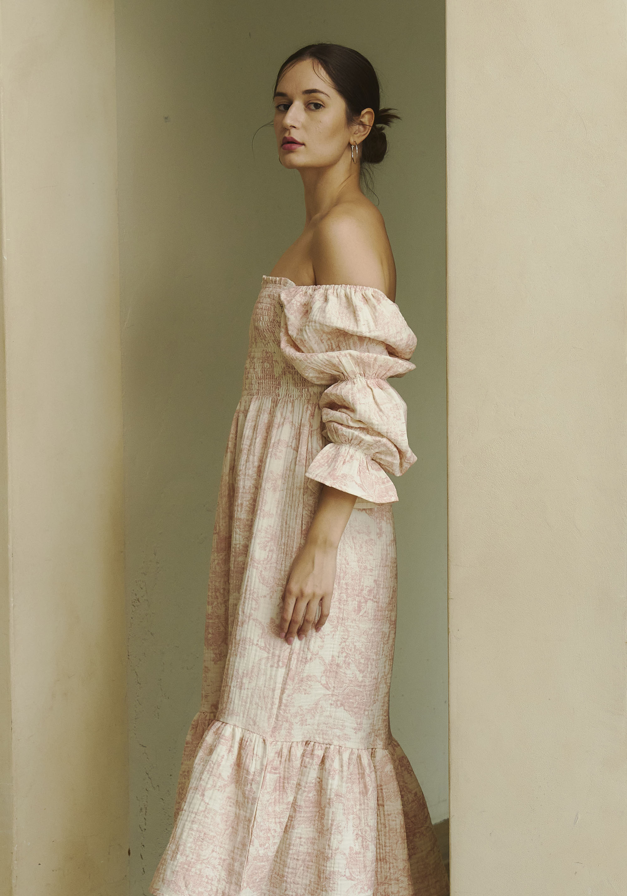 New Yuki Dress M / Baby Pink