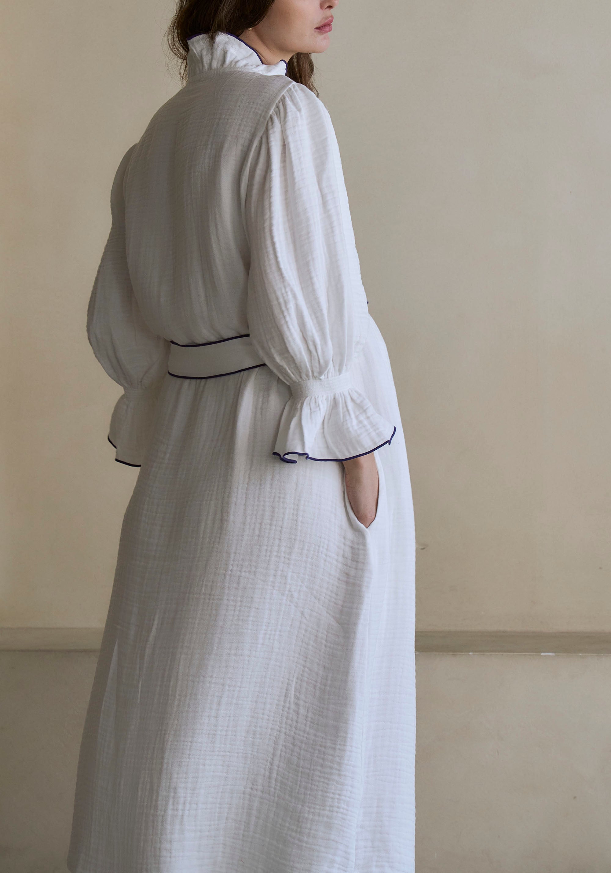 MUSLIN MODAL GAUZE ROBE
