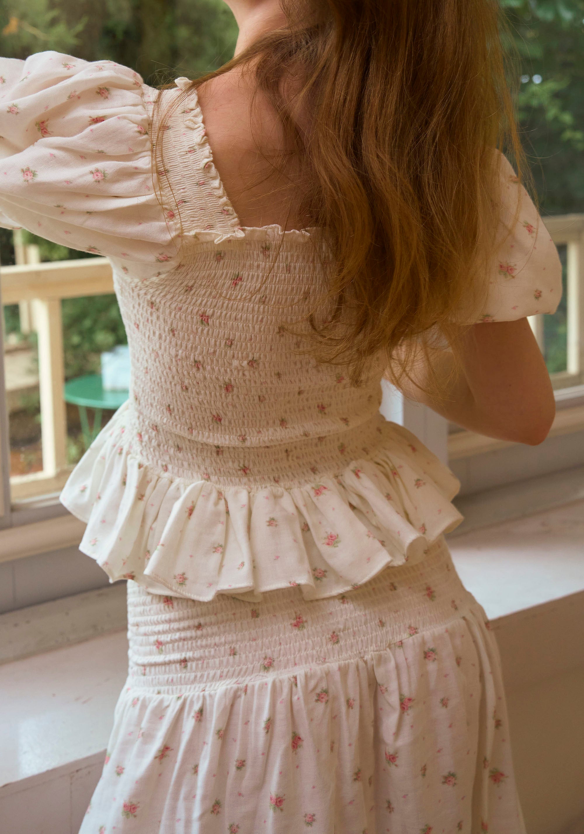 FLEUR BLOUSE & SKIRT SET