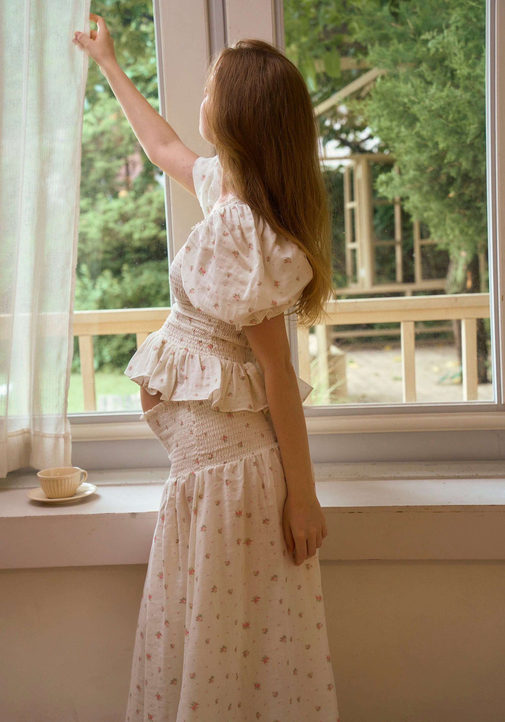 FLEUR BLOUSE & SKIRT SET