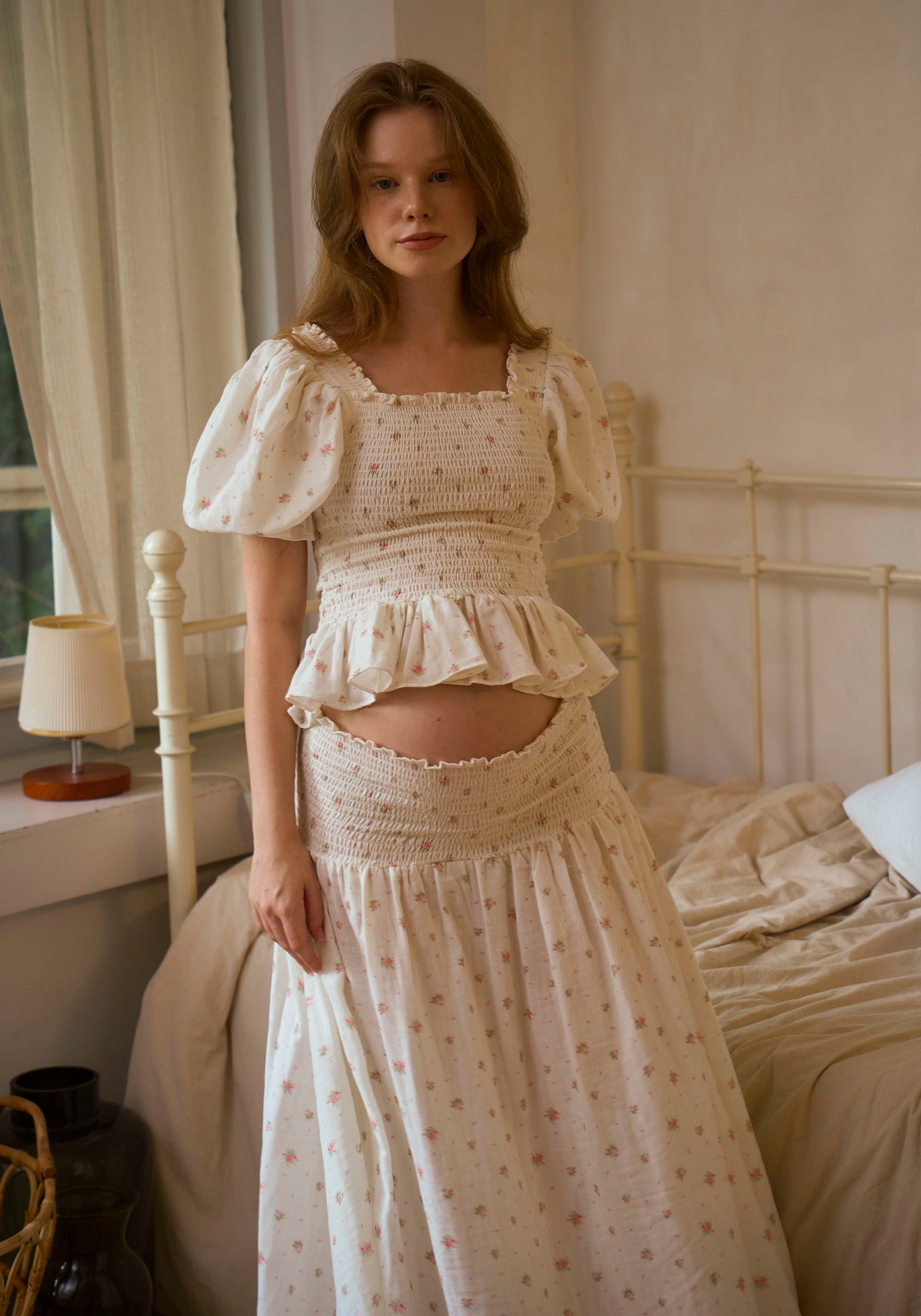 FLEUR BLOUSE & SKIRT SET