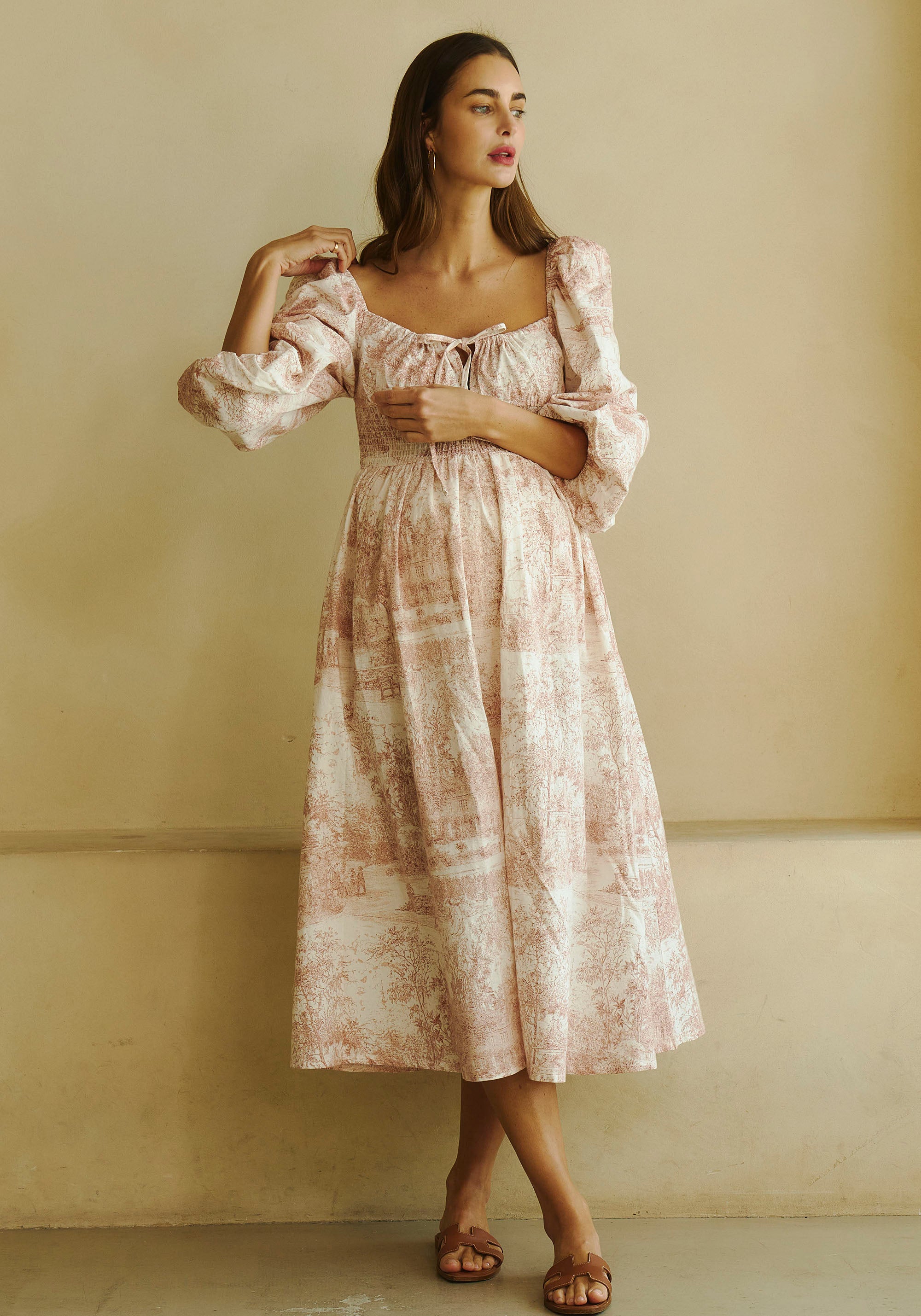 THE LINEN DRESS LYON / L THE LINEN DRESS LYON / L