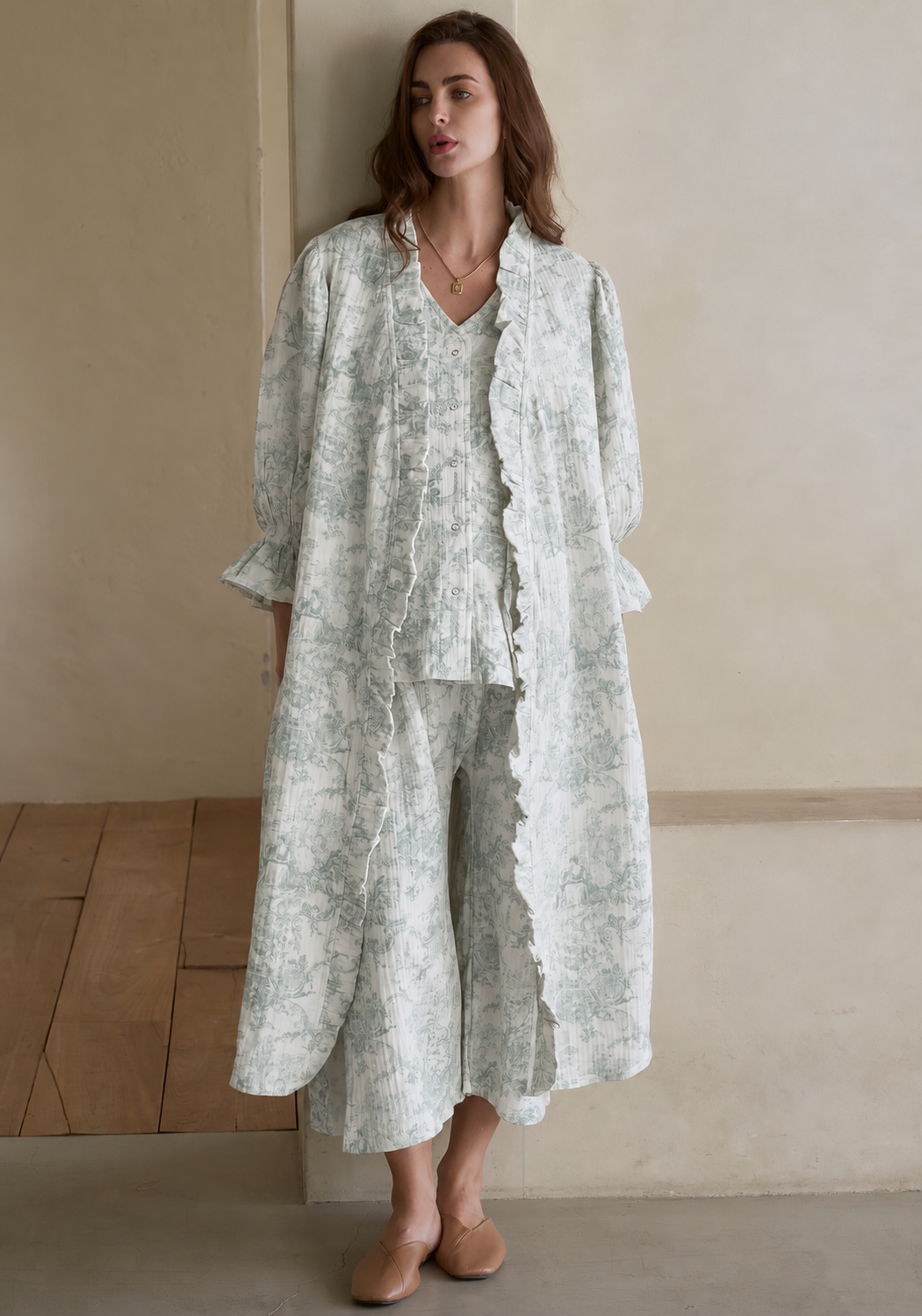 MUSLIN GAUZE ROBE