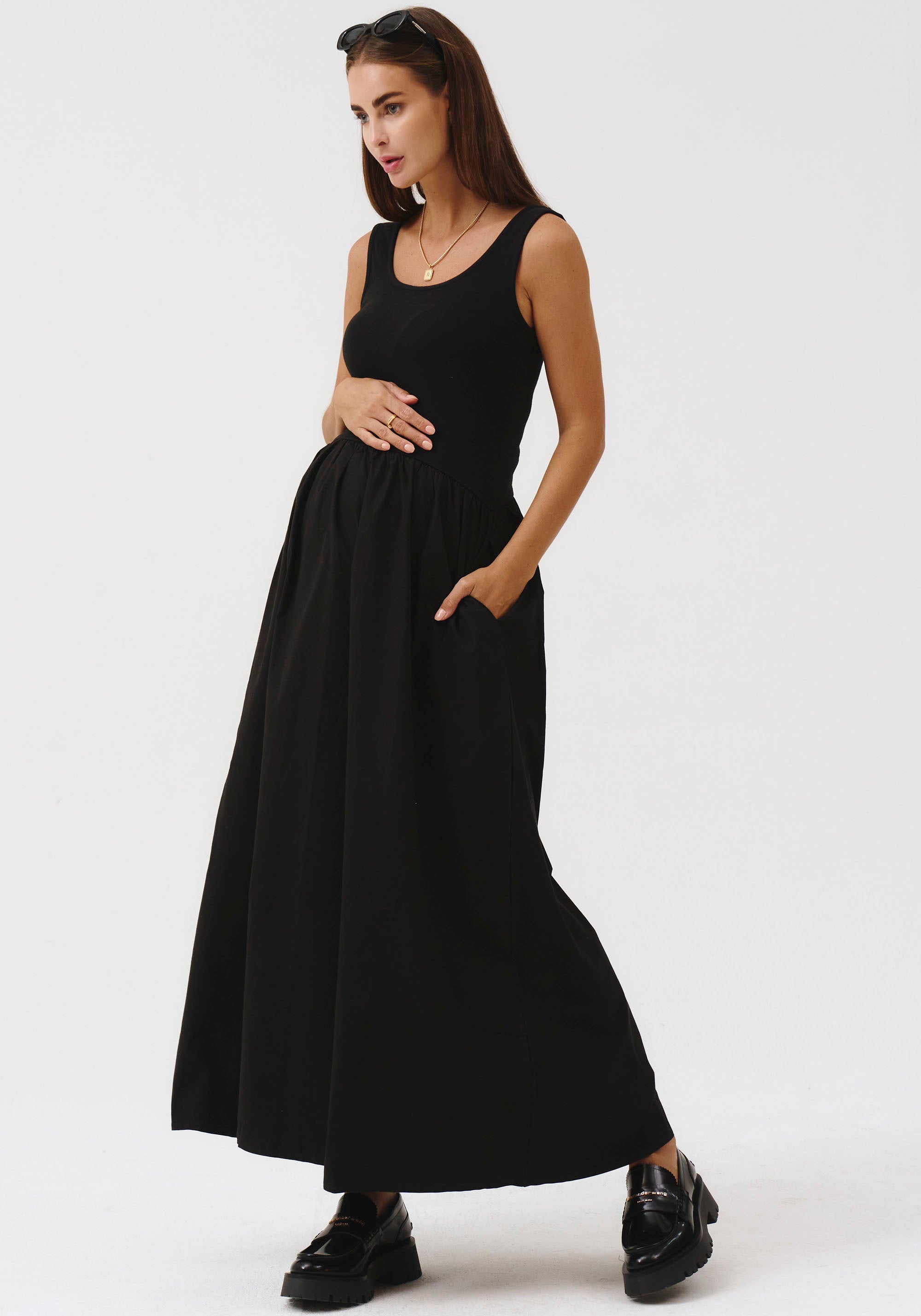 ESSENTIAL CONTRAST DRESS