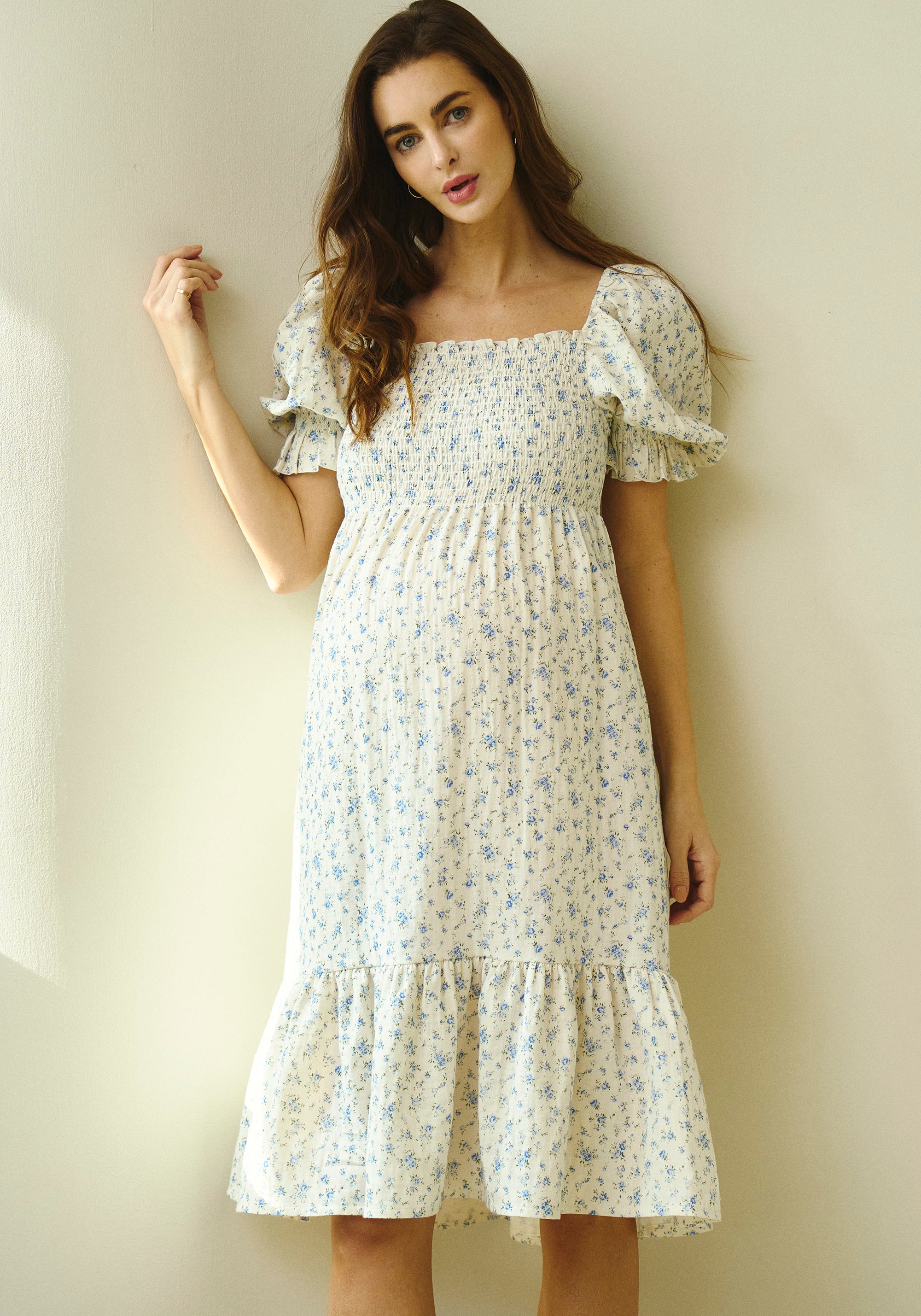 fitted lace wedding dress FINAL SALE] SAKURA DRESS main image 0