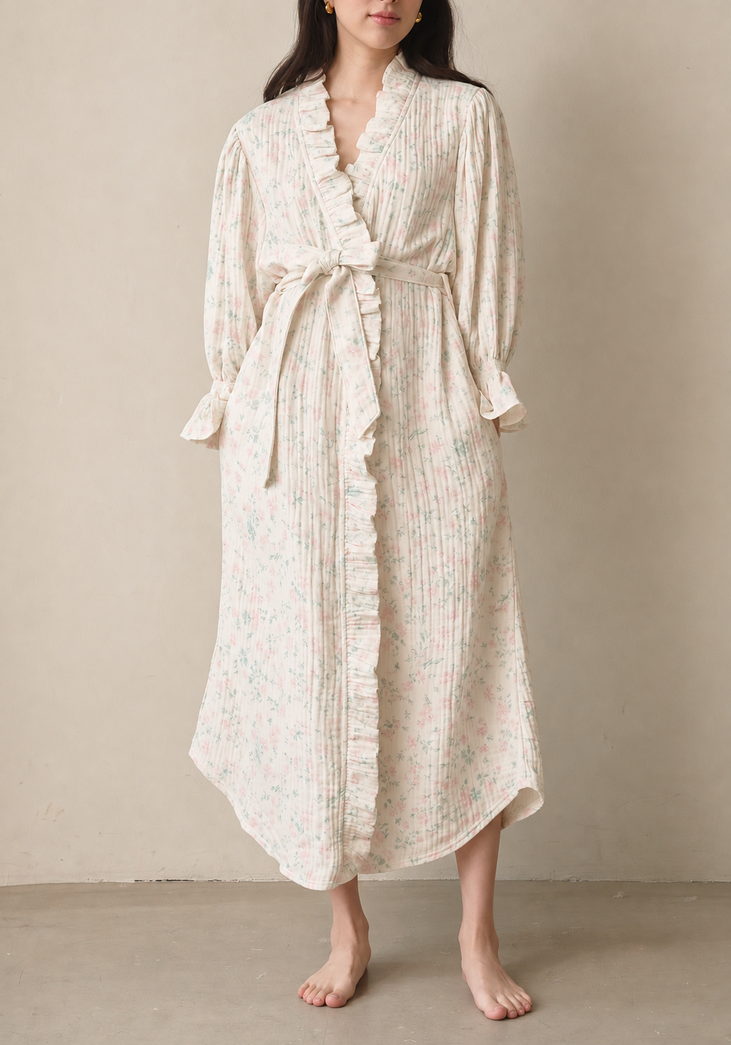 MUSLIN GAUZE ROBE