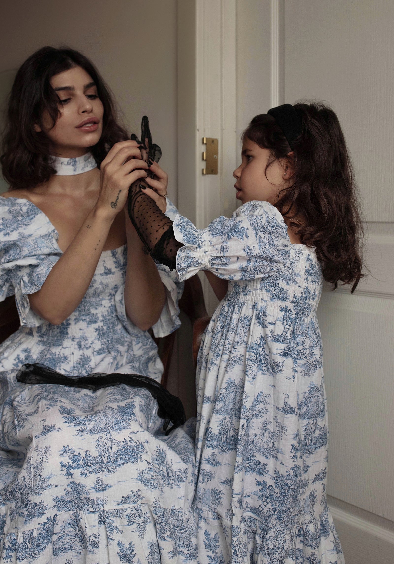 [MOMMY & ME] HANA DRESS PARIS / 1-2Y