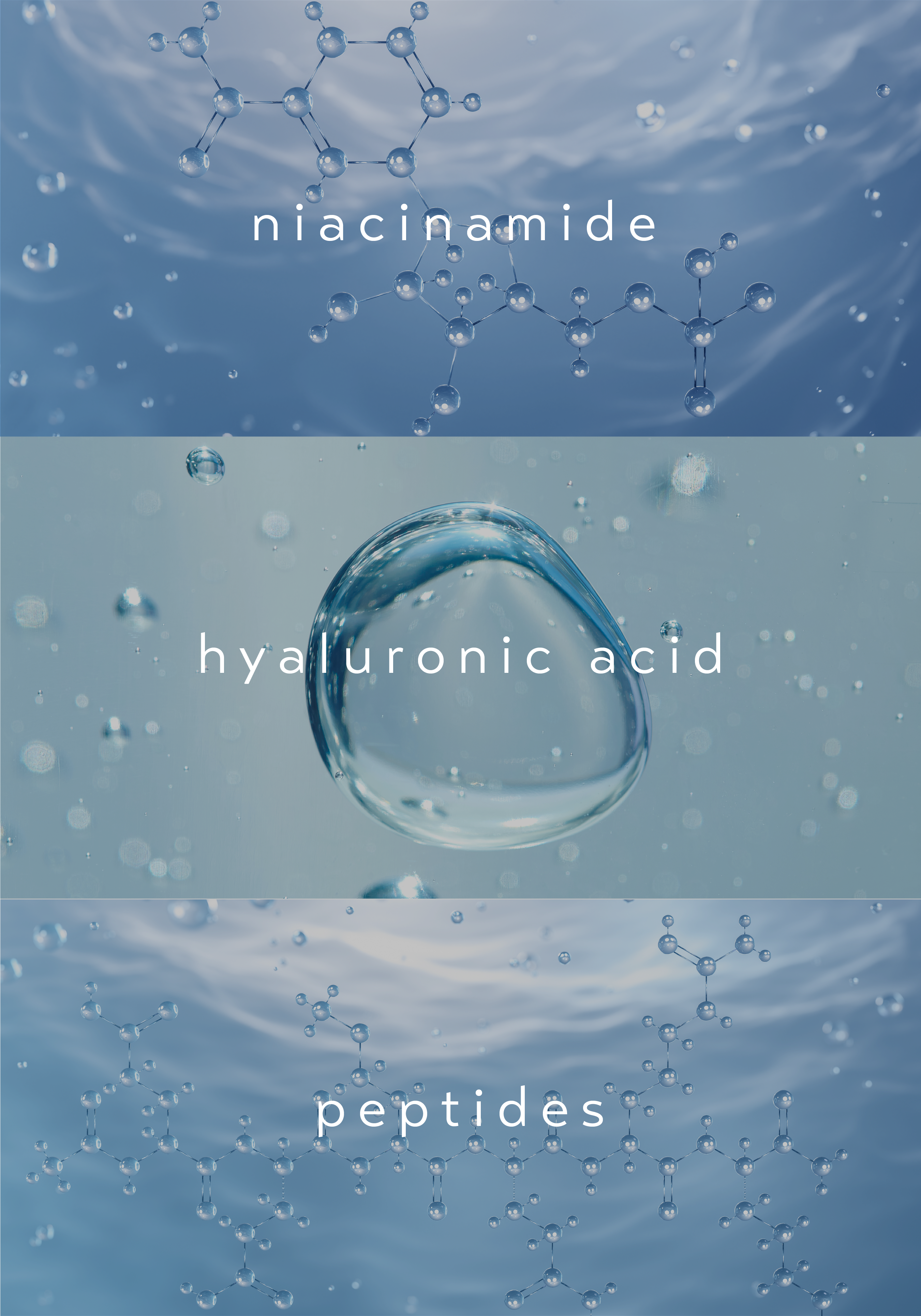 AQUA BOMB SOOTHING RELIEF MULTI PEPTIDES & HYALURONIC CAPSULE MOISTURE SERUM
