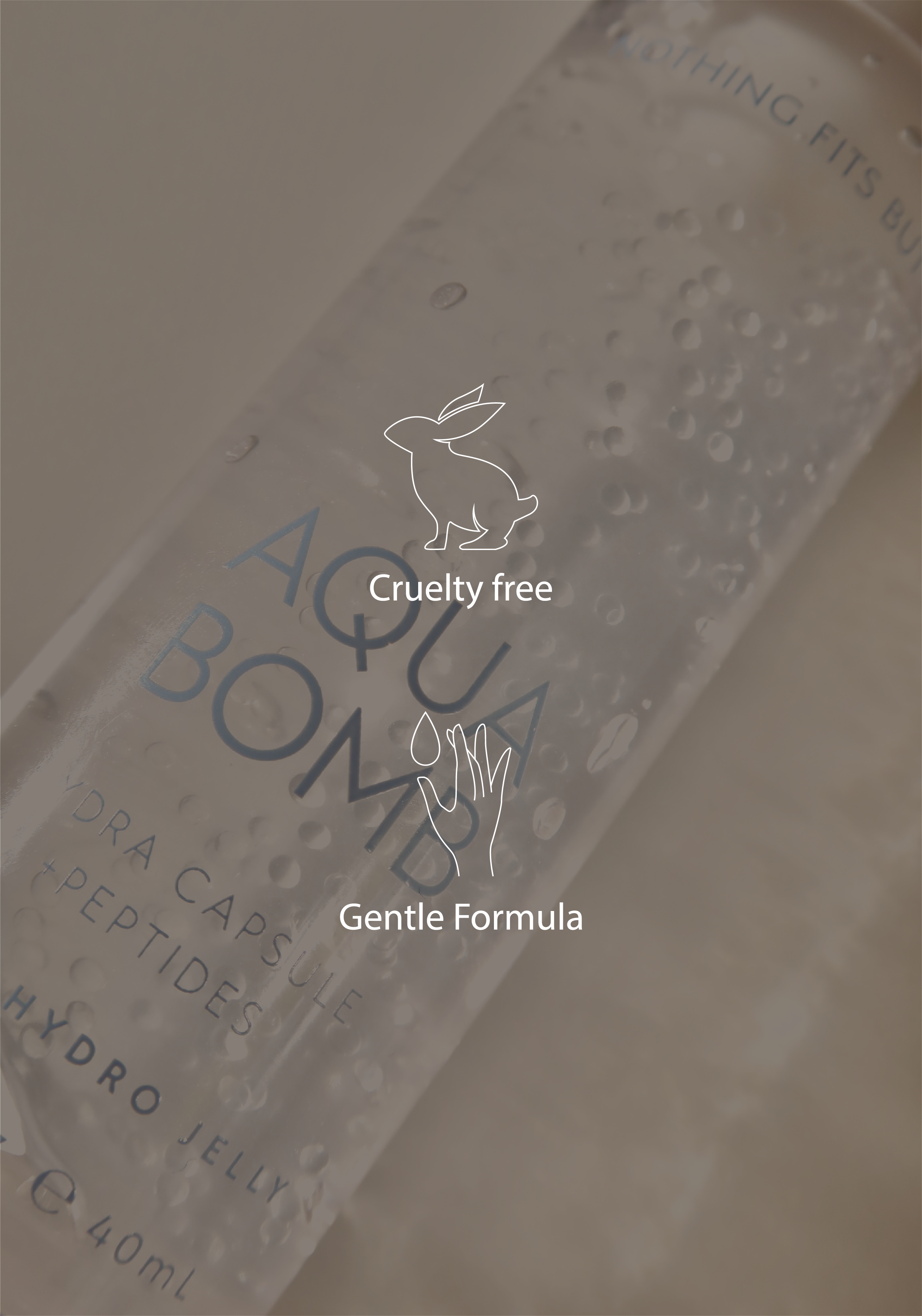 AQUA BOMB SOOTHING RELIEF MULTI PEPTIDES & HYALURONIC CAPSULE MOISTURE SERUM
