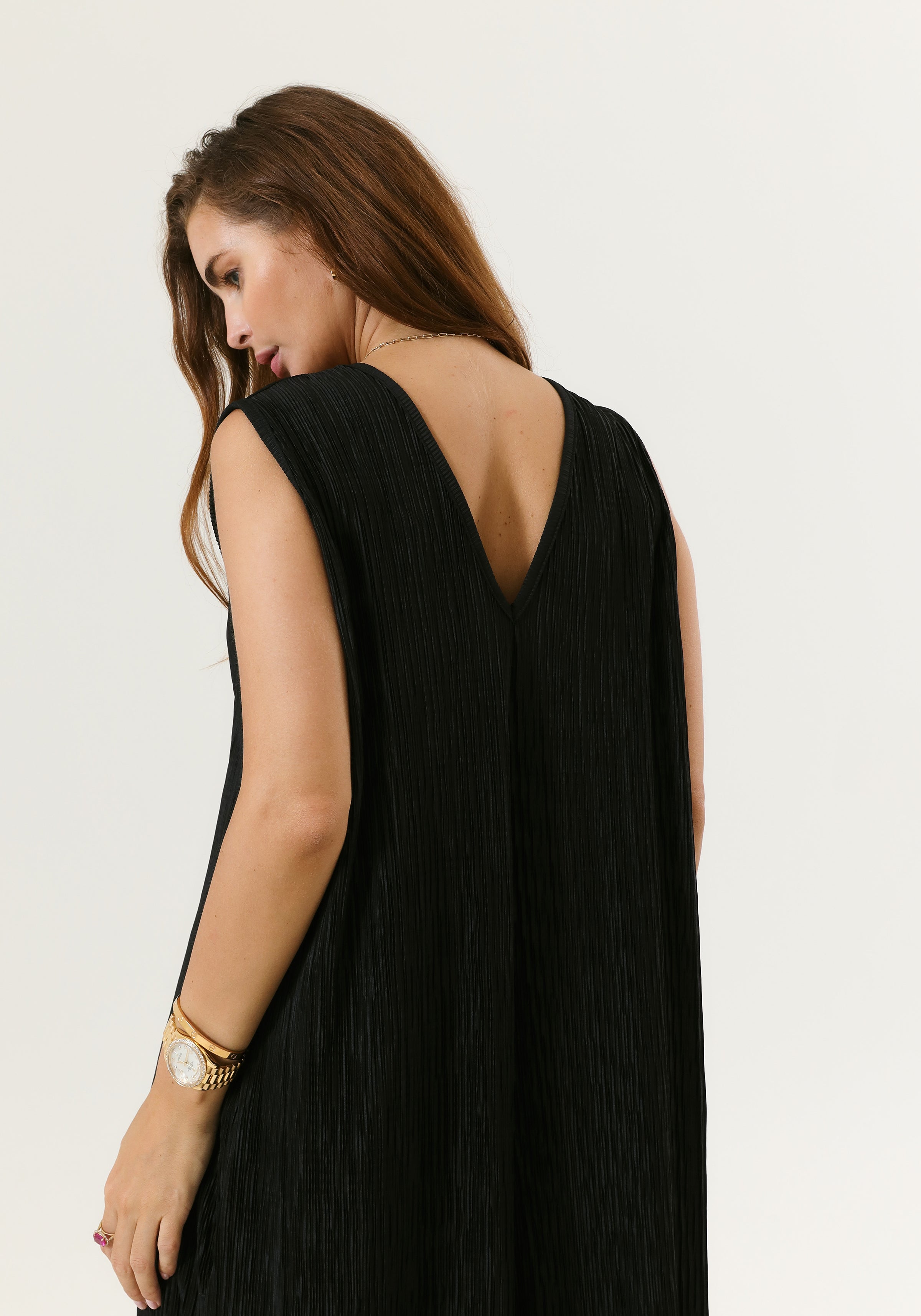 SUPER COMFY PLEATED JUMPSUIT