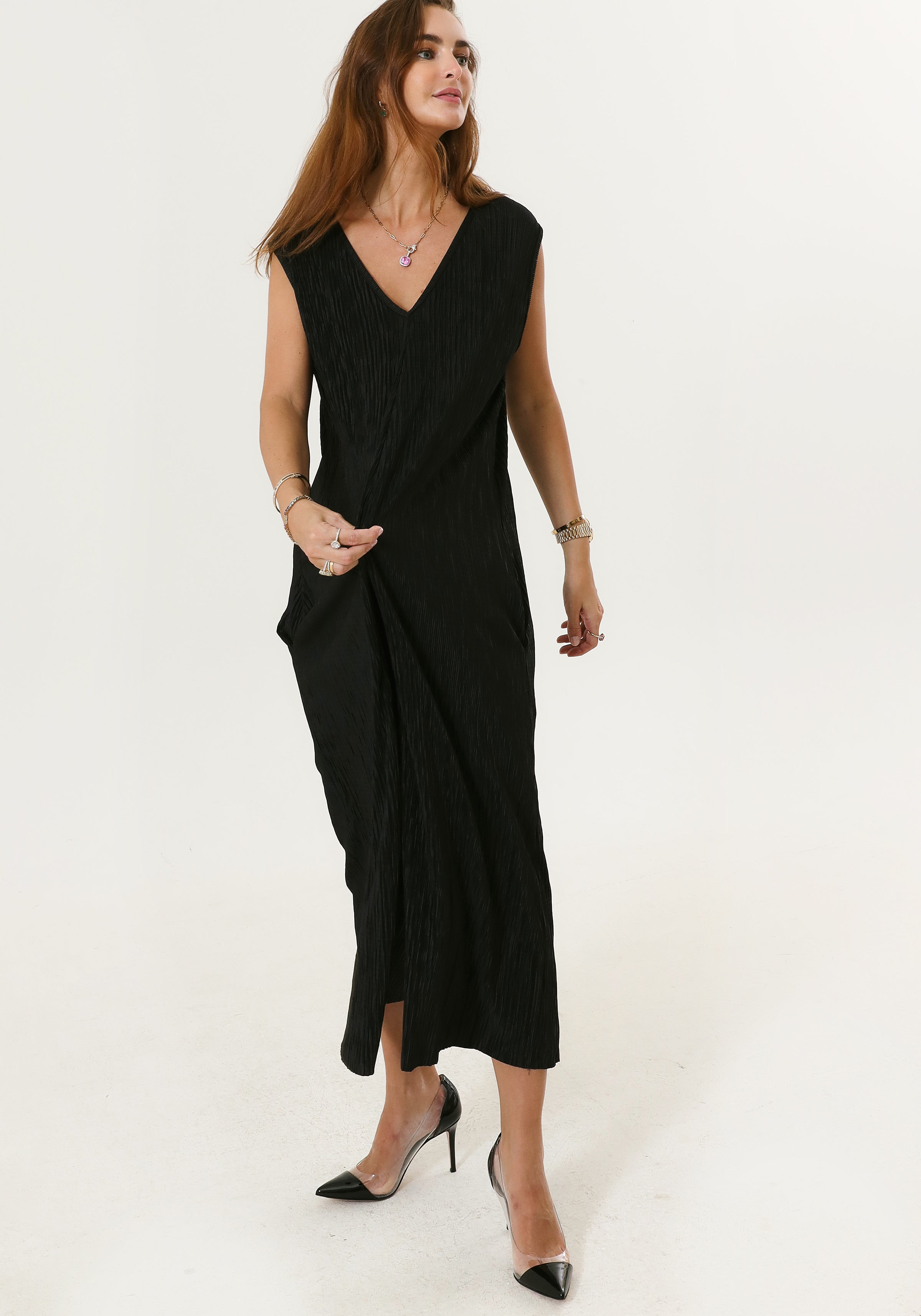 SUPER COMFY PLEATED JUMPSUIT