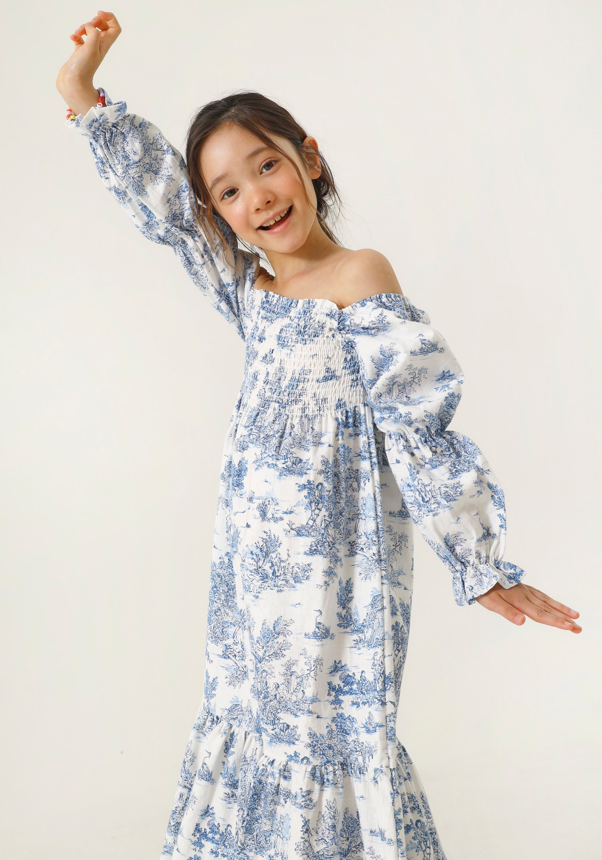 [MOMMY & ME] YUKI DRESS PARIS / 7-8Y