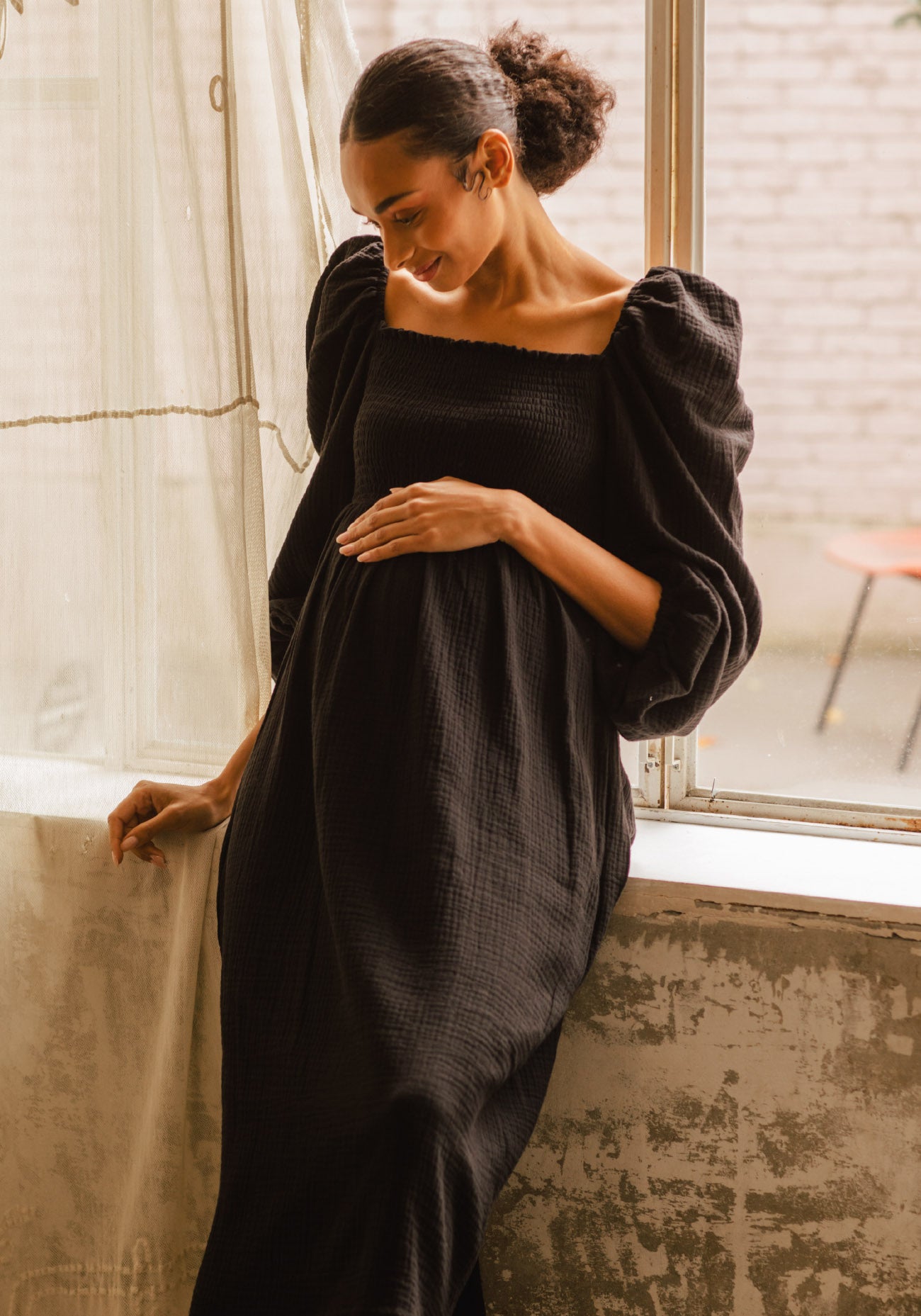 AOI DRESS S / EGGSHELL
