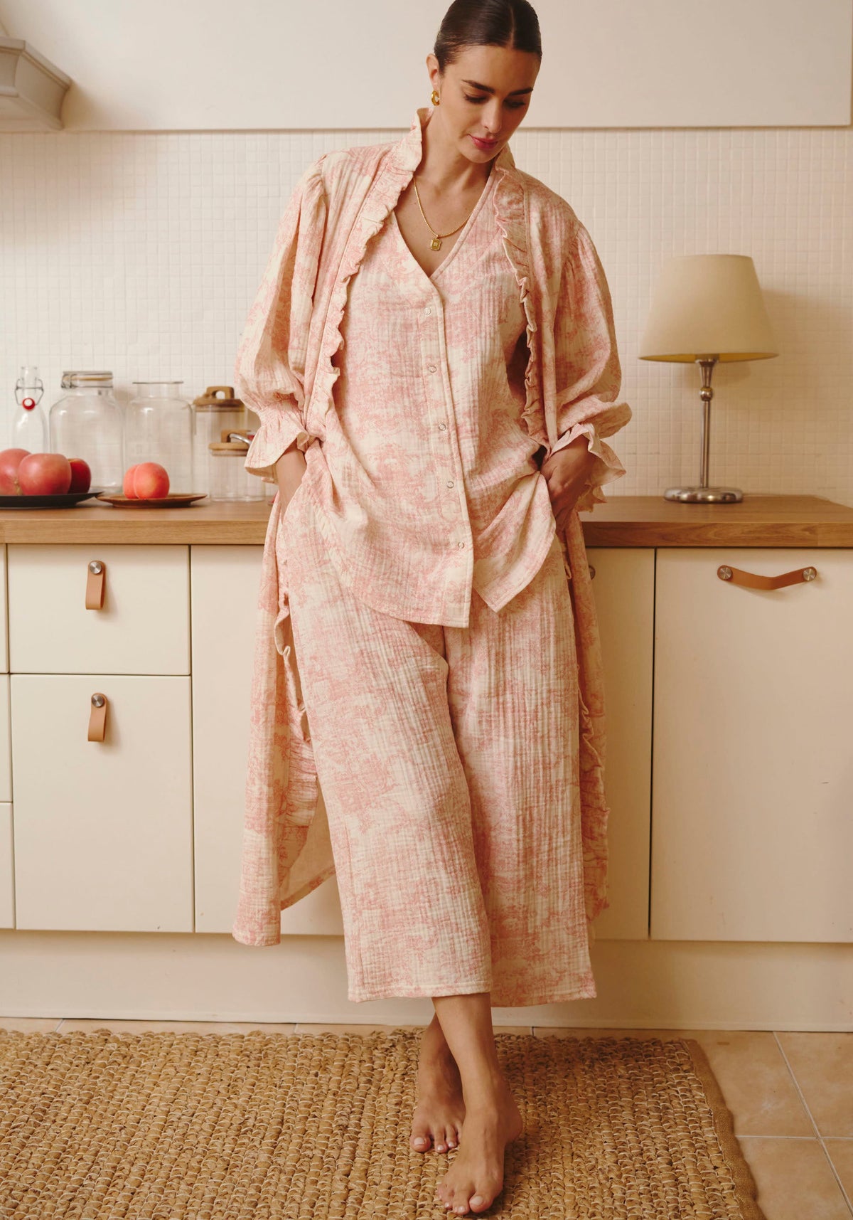 MUSLIN GAUZE ROBE