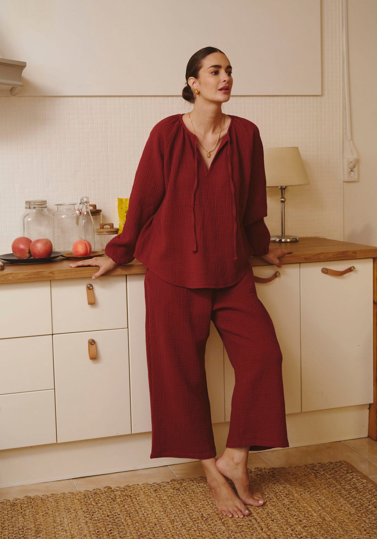 MUSLIN GAUZE NURSING SET