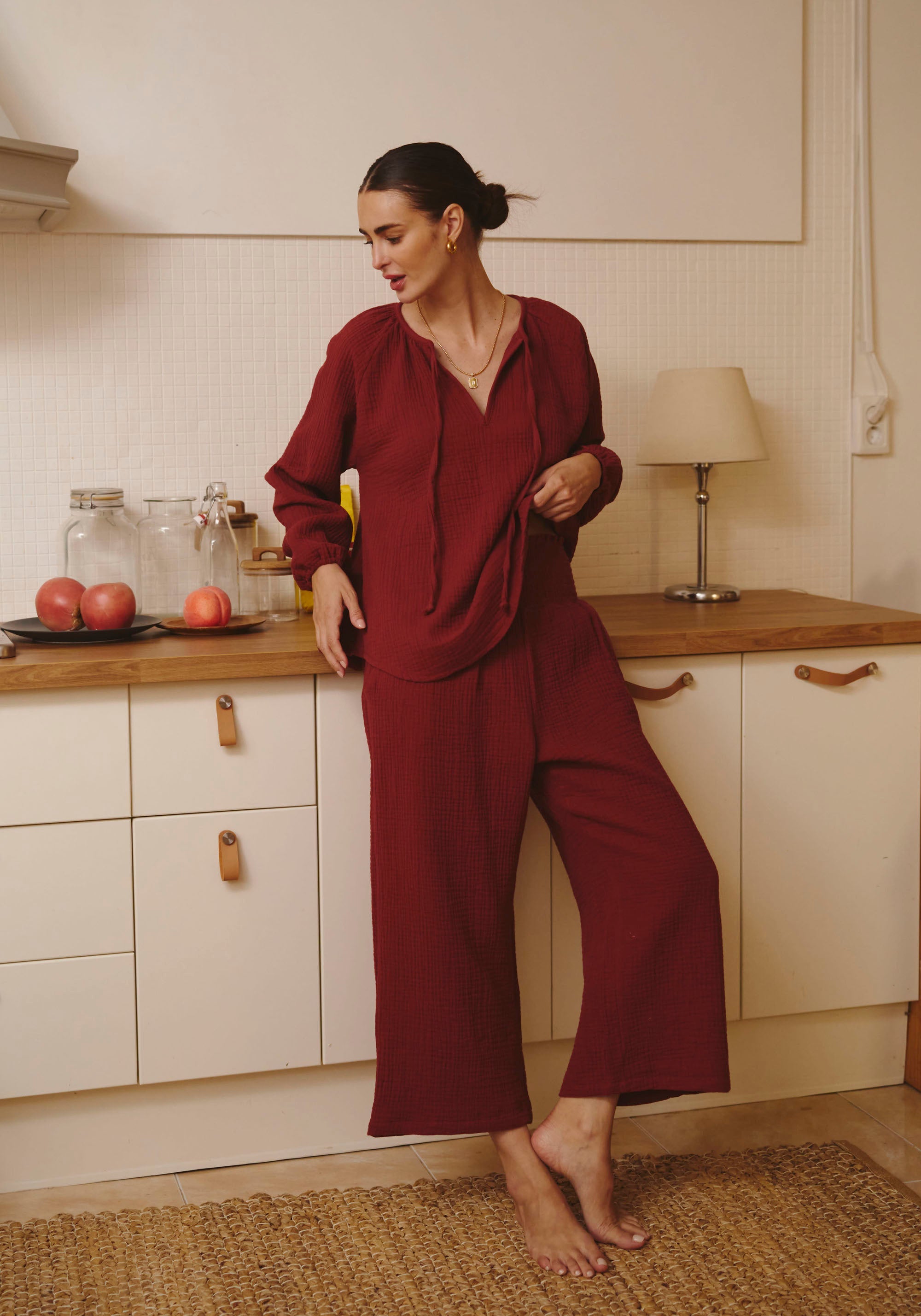 MUSLIN GAUZE NURSING SET