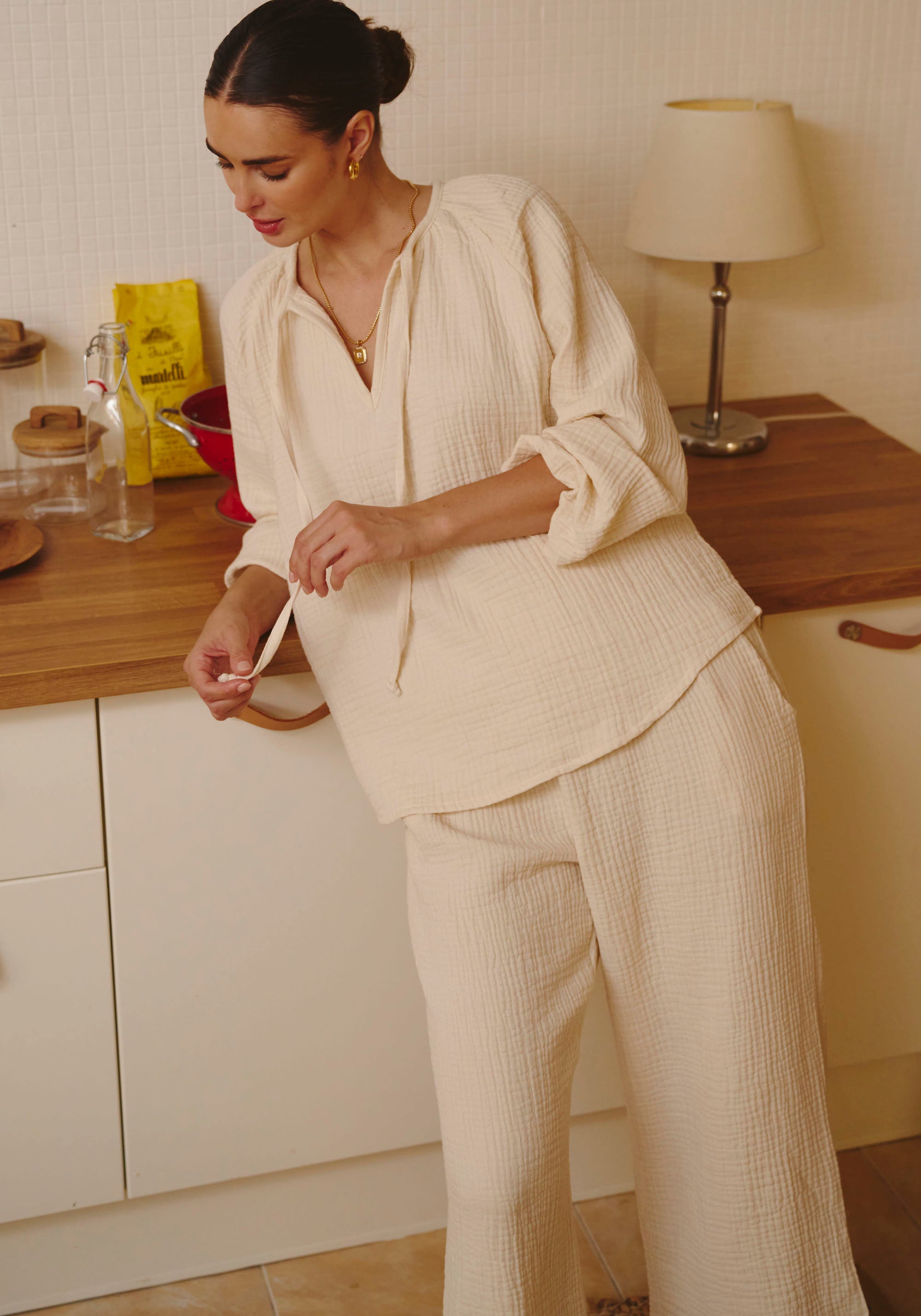 MUSLIN GAUZE NURSING SET