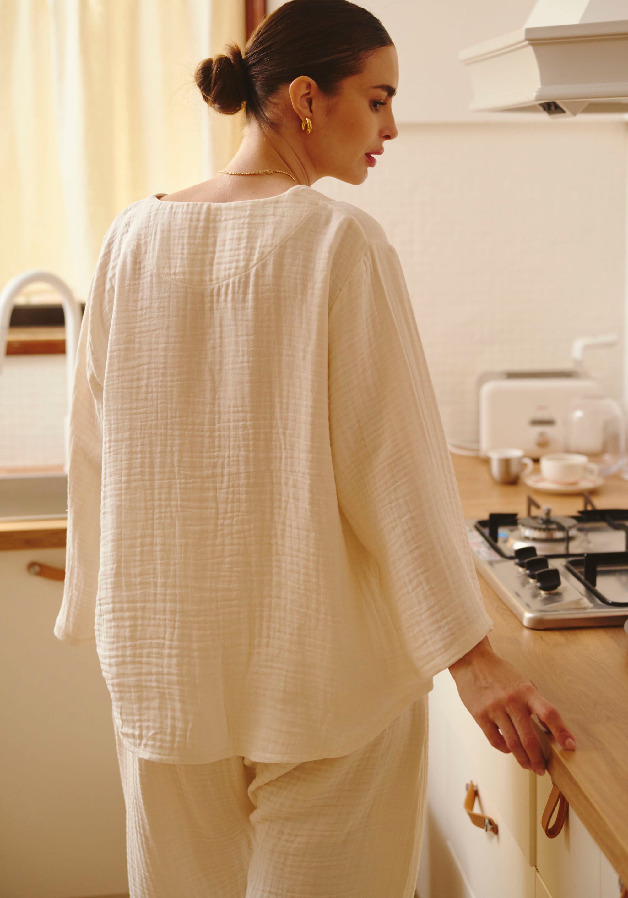 MODAL GAUZE NURSING SET
