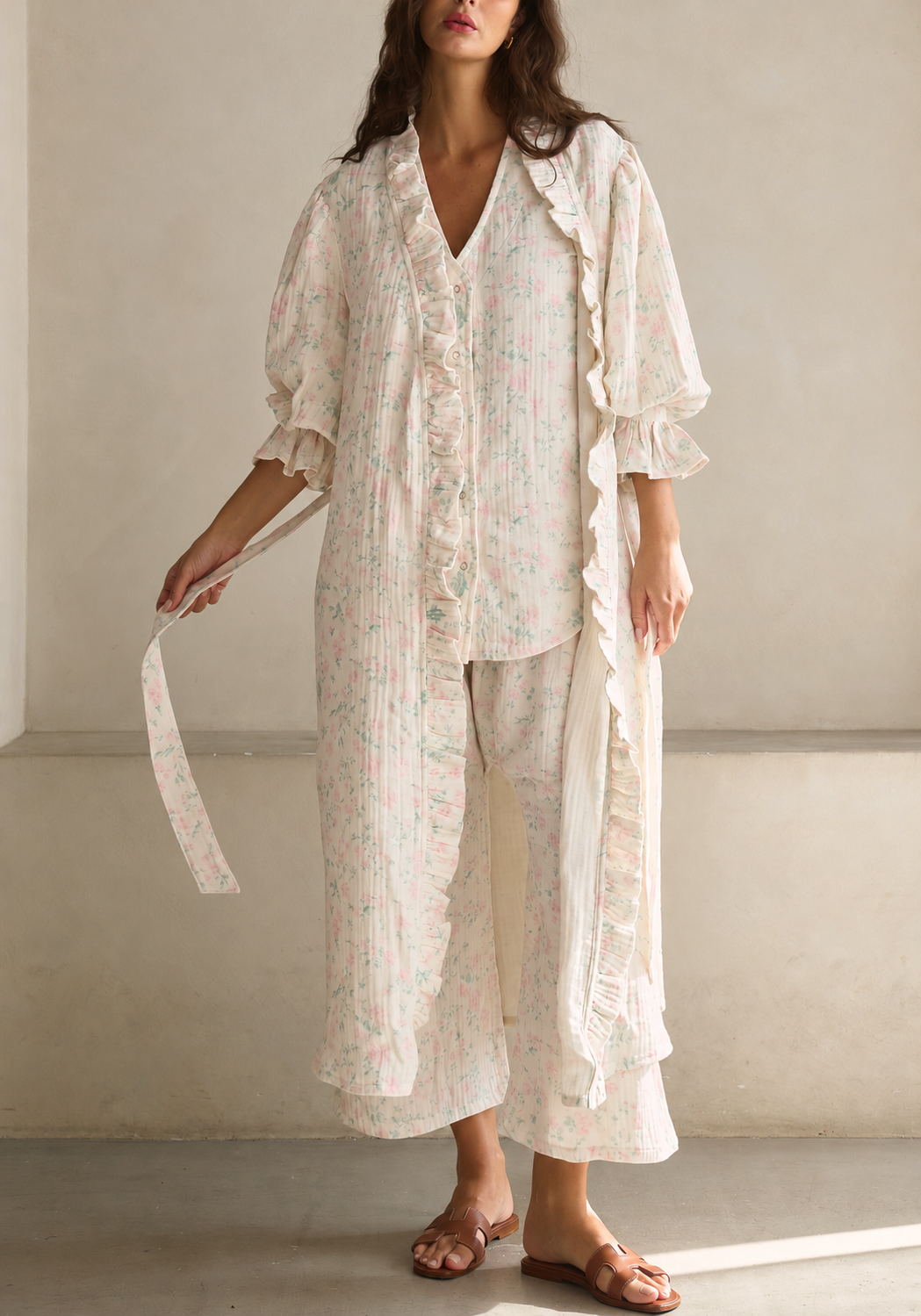 MUSLIN GAUZE ROBE