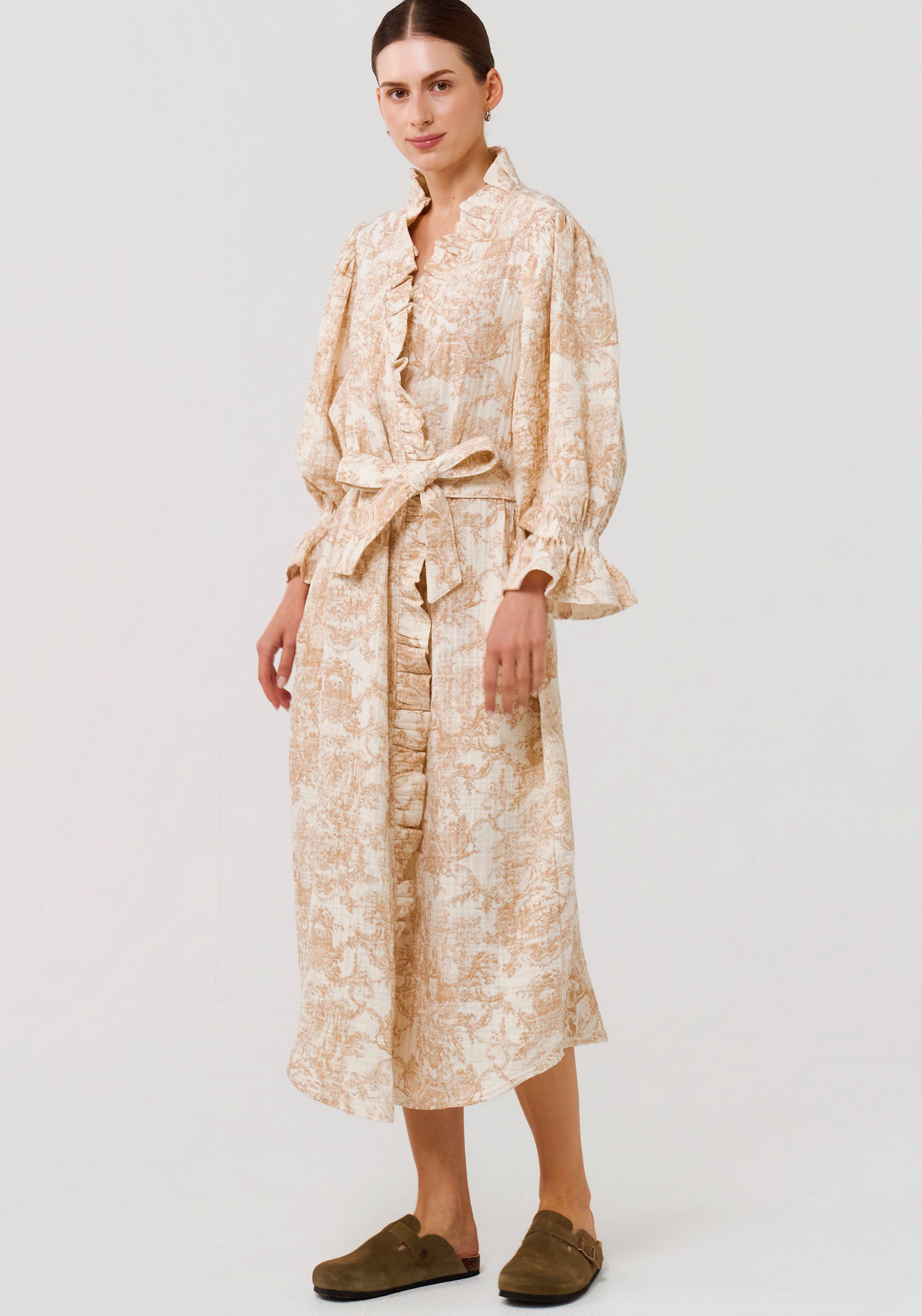 MUSLIN GAUZE ROBE