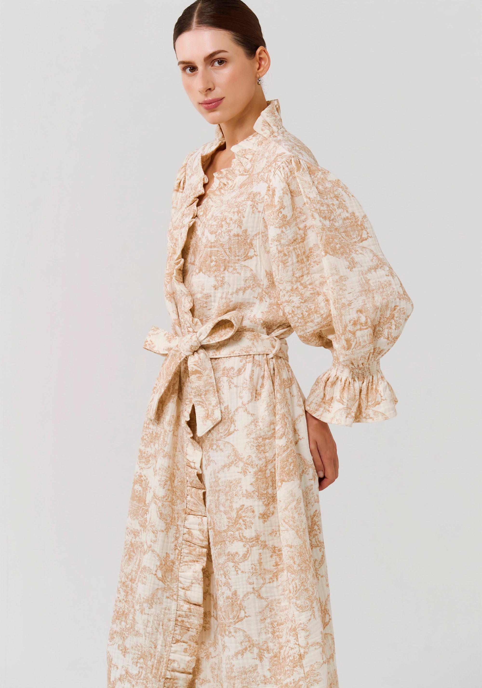 MUSLIN GAUZE ROBE