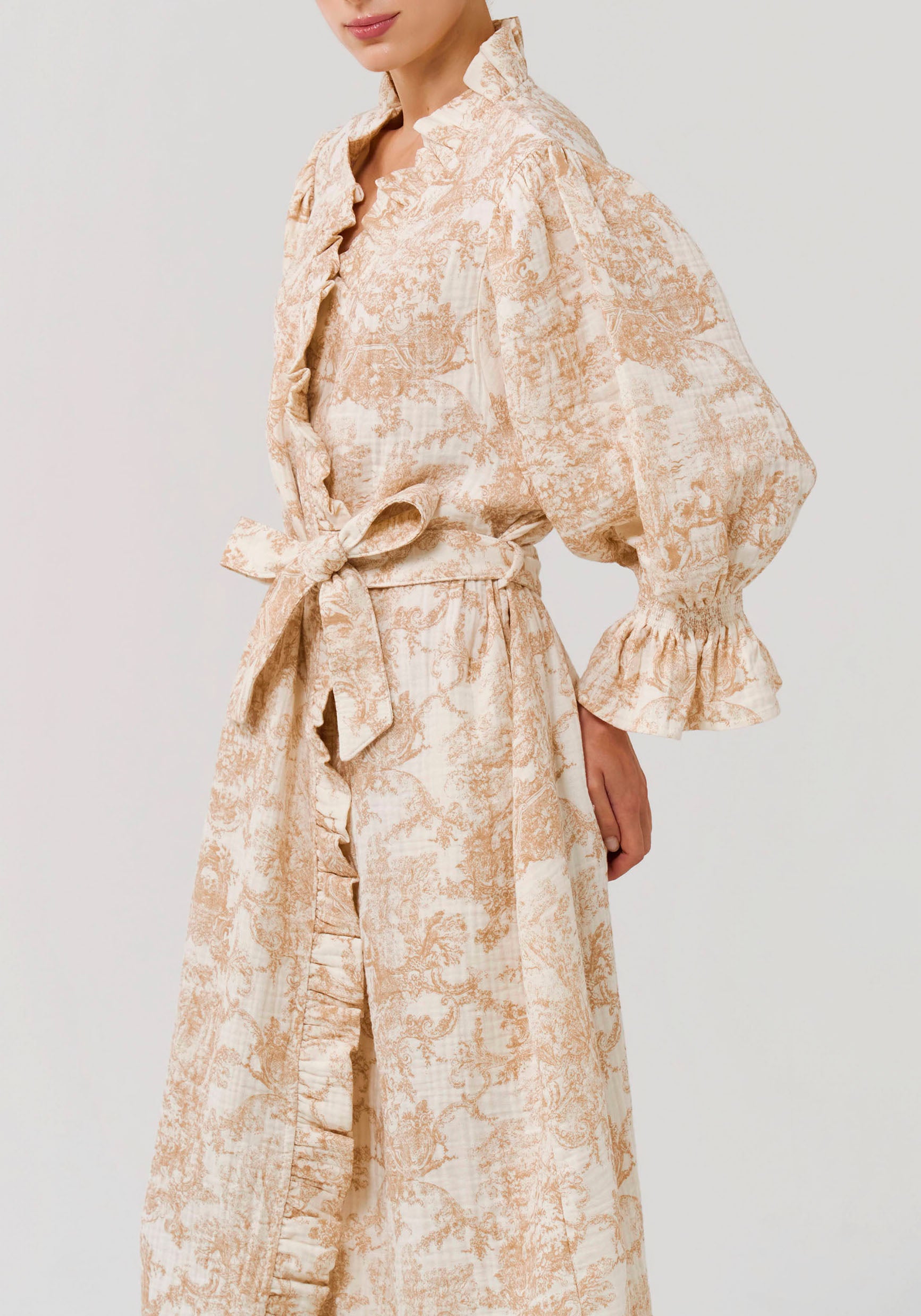 MUSLIN GAUZE ROBE